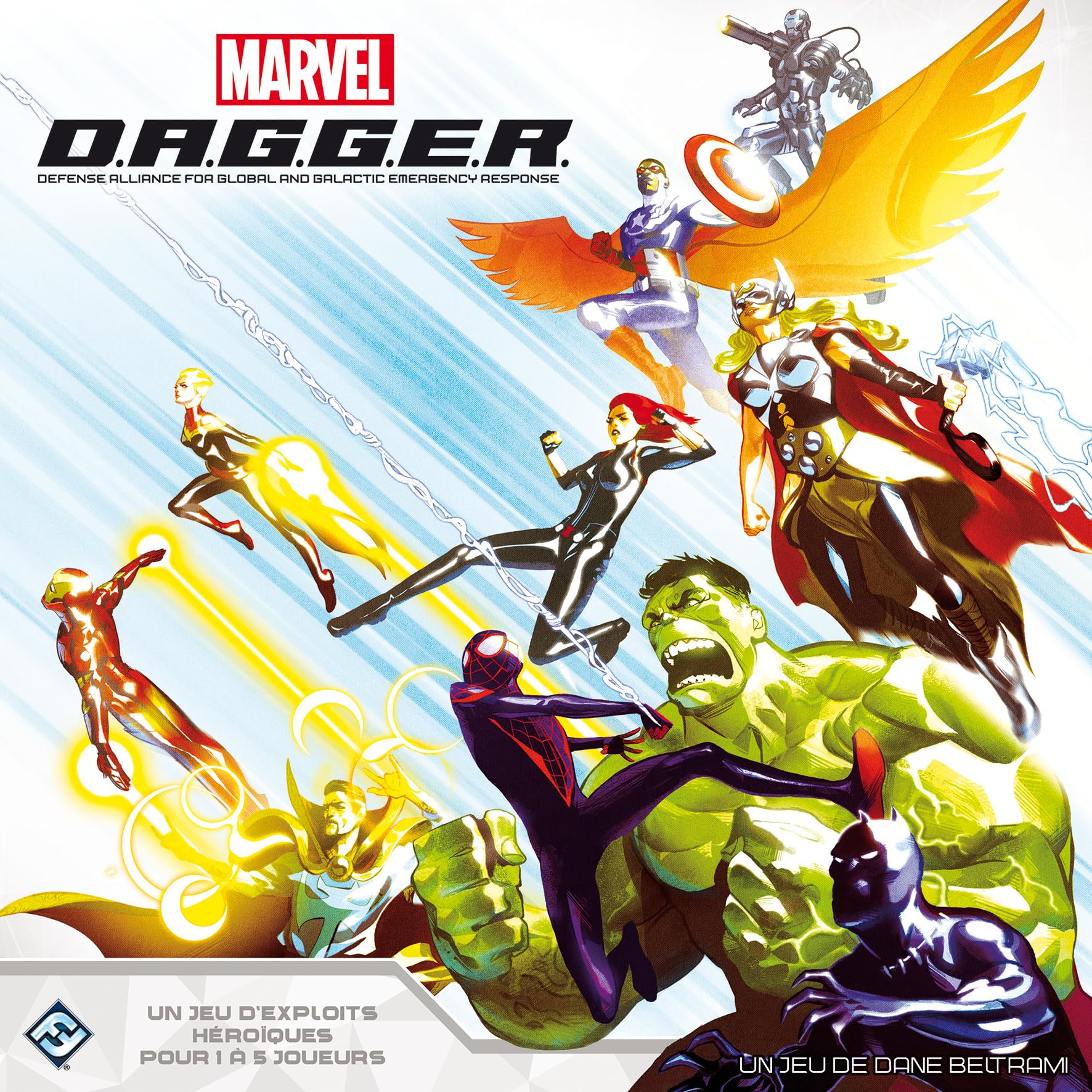 Asmodee Fantasy Flight Games (FFG) Marvel D.A.G.G.E.R - Jeu de Société