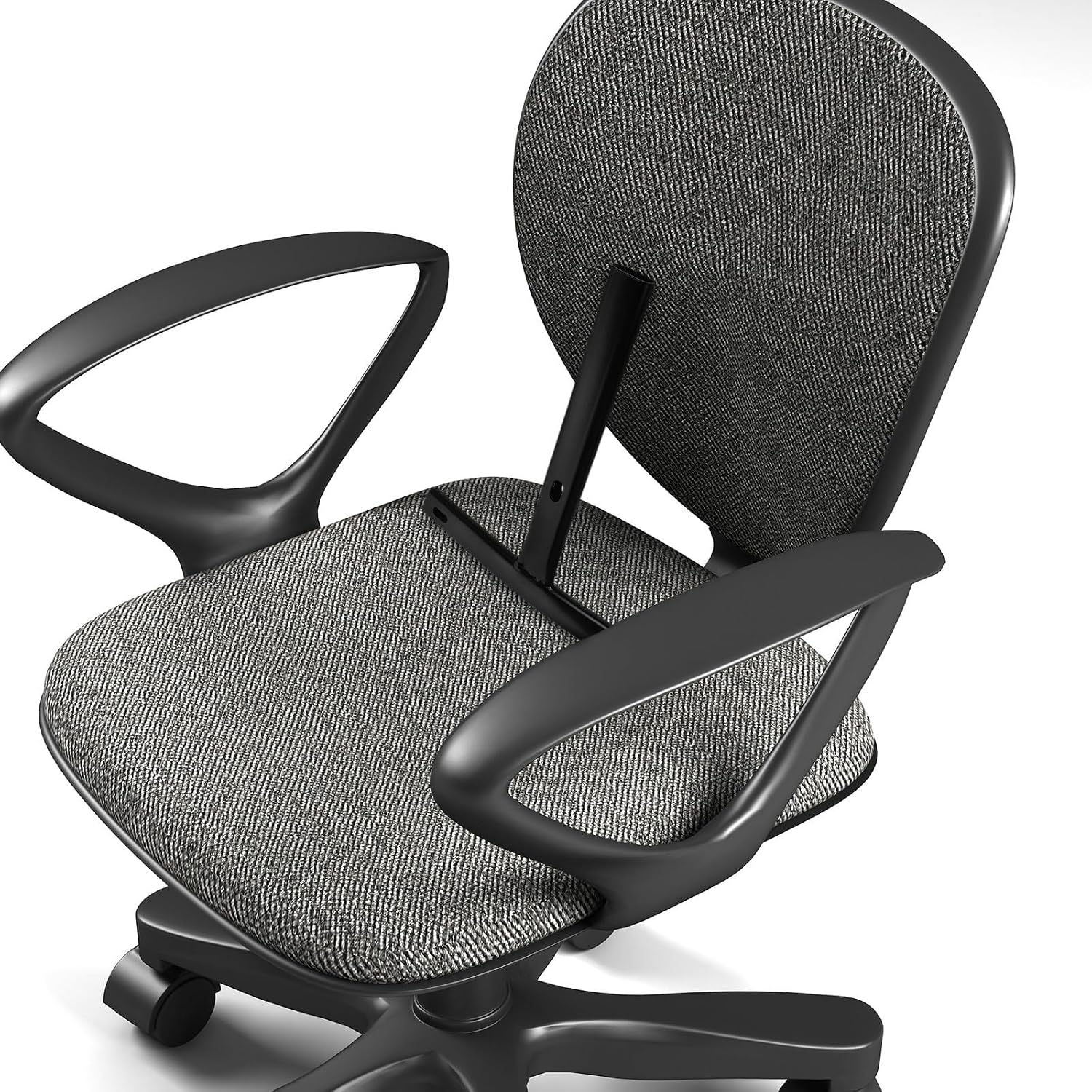BESPORTBLE Swivel Chair Back Support Rod T Shaped Bar for Reclining Gaming Office Chairs Replacement Part 11.29X10.31X0.59In Lumbar Support Bracket