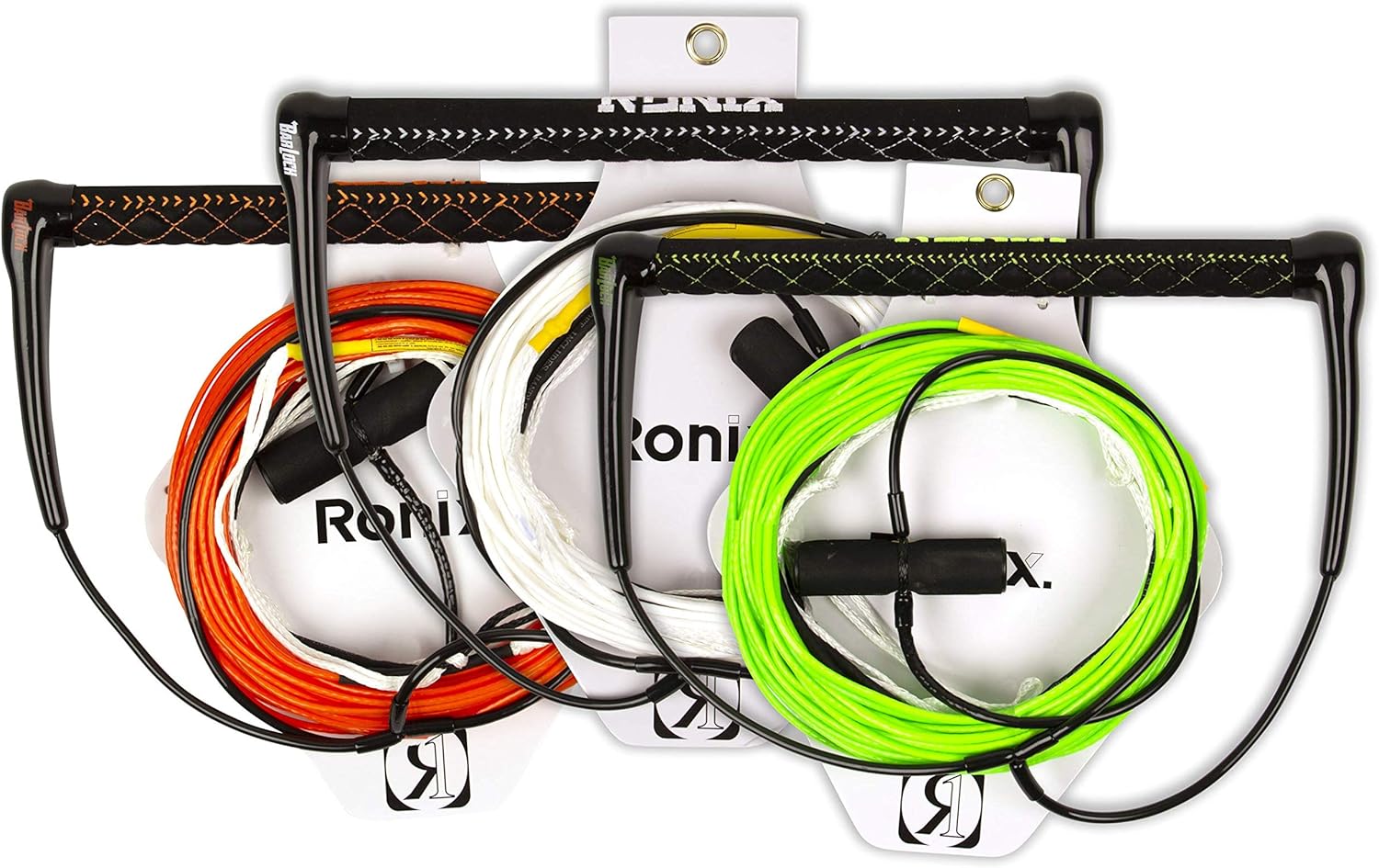 Ronix Assorted Colors Combo 5.5 Dyneema Bar Lock Hide Stitch Grip T w/80' 6-Sect R6 Rope