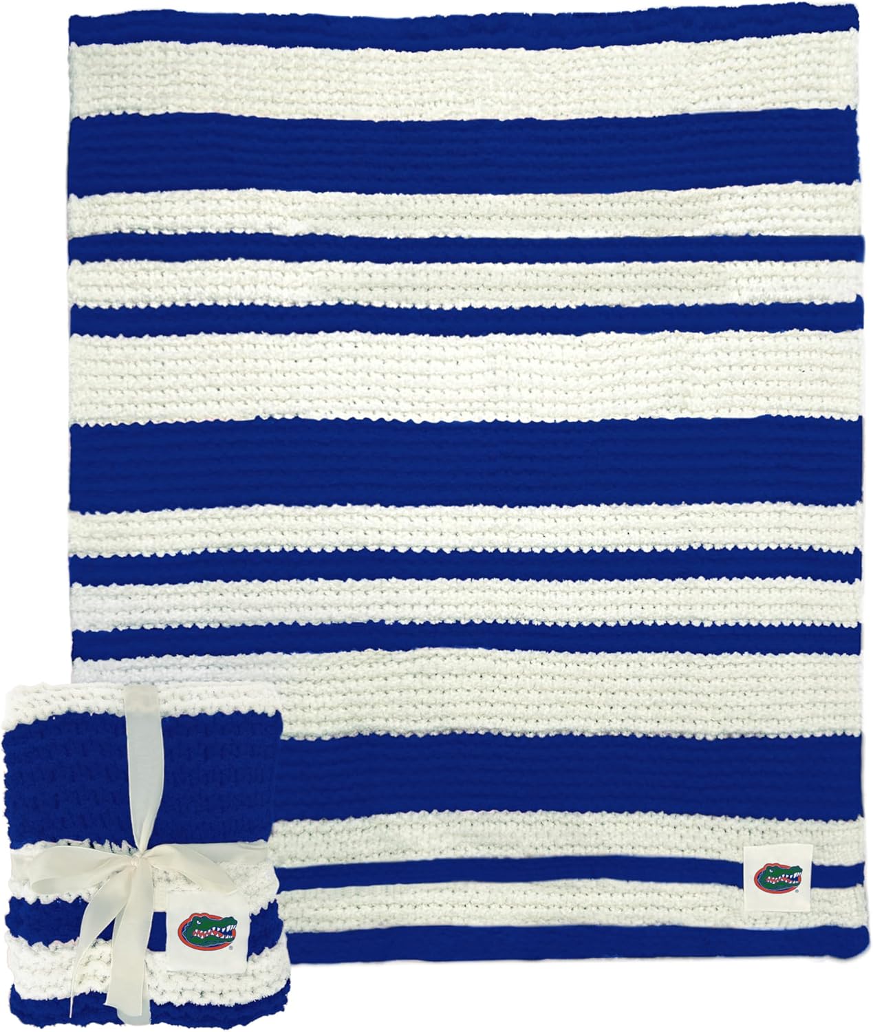 Logo Brands Florida Cable Knit Throw 50x60