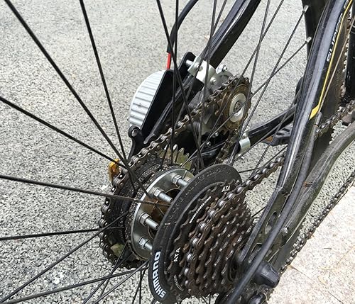 Miniatura 8 de Kit de conversión eléctrica para bicicleta común, 24V36V250W, cadena izquierda, personalizada para desviador eléctrico de L-faster