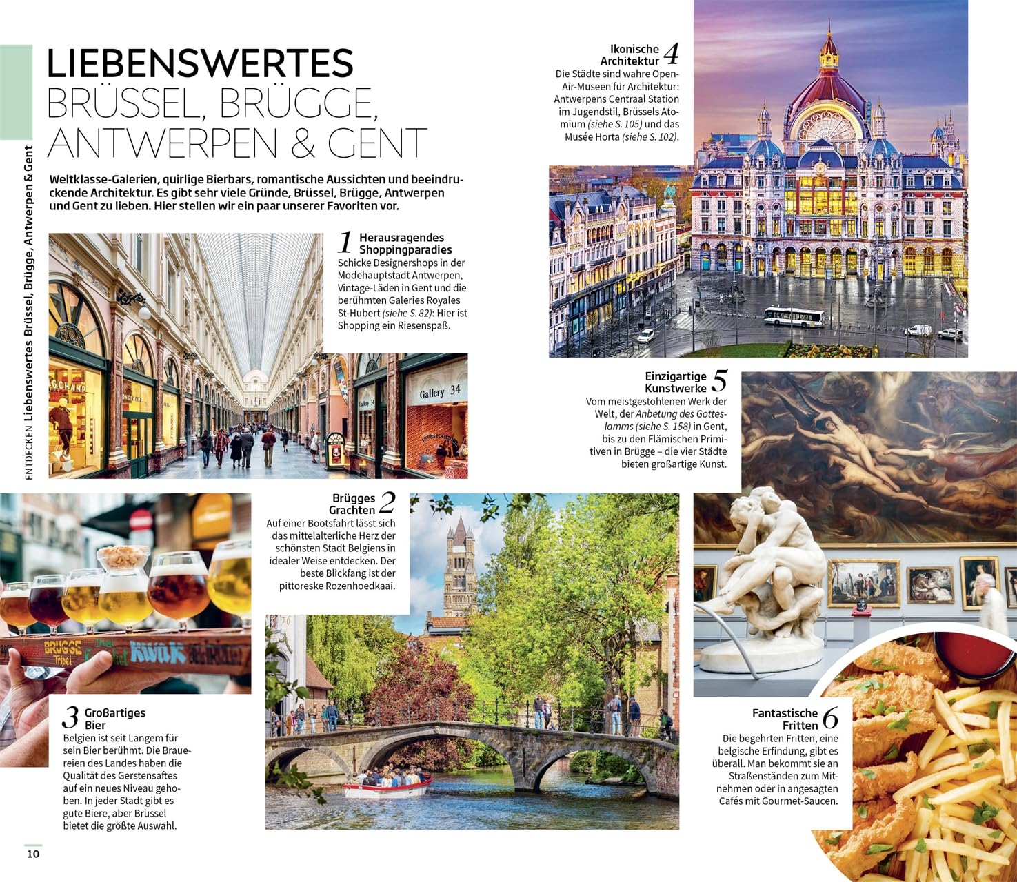 Vis-à-Vis Reiseführer Brüssel, Brügge, Antwerpen und Gent: Mit wetterfester Extra-Karte und detailreichen 3-D-Illustrationen. Von Reisenden. Für Reisende.
