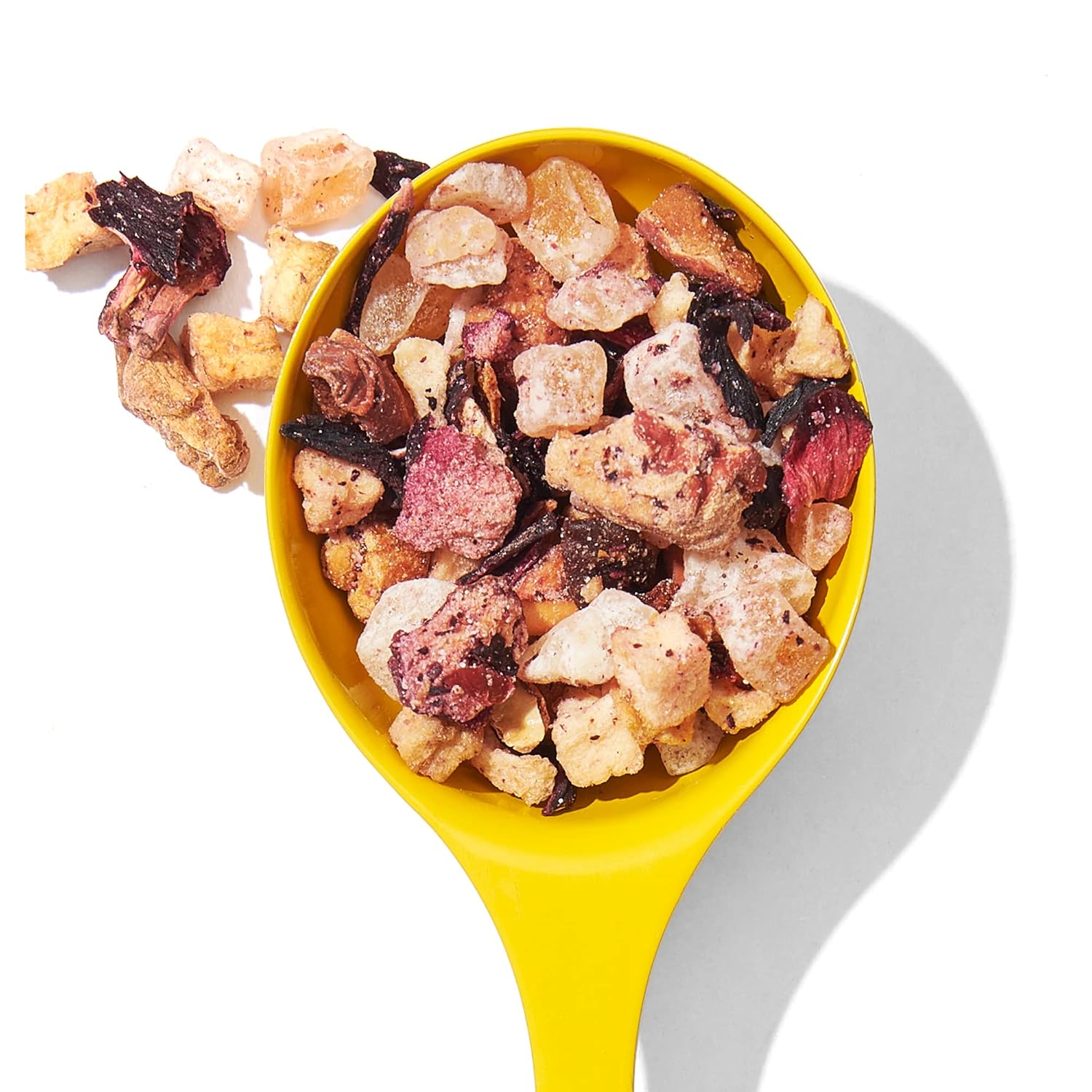 DAVIDsTEA Caribbean Crush Loose Leaf Tea - Caffeine-Free, Perfect for Iced Tea Lovers – 250g - Naturally Sweet Fruity Flavors with Hibiscus