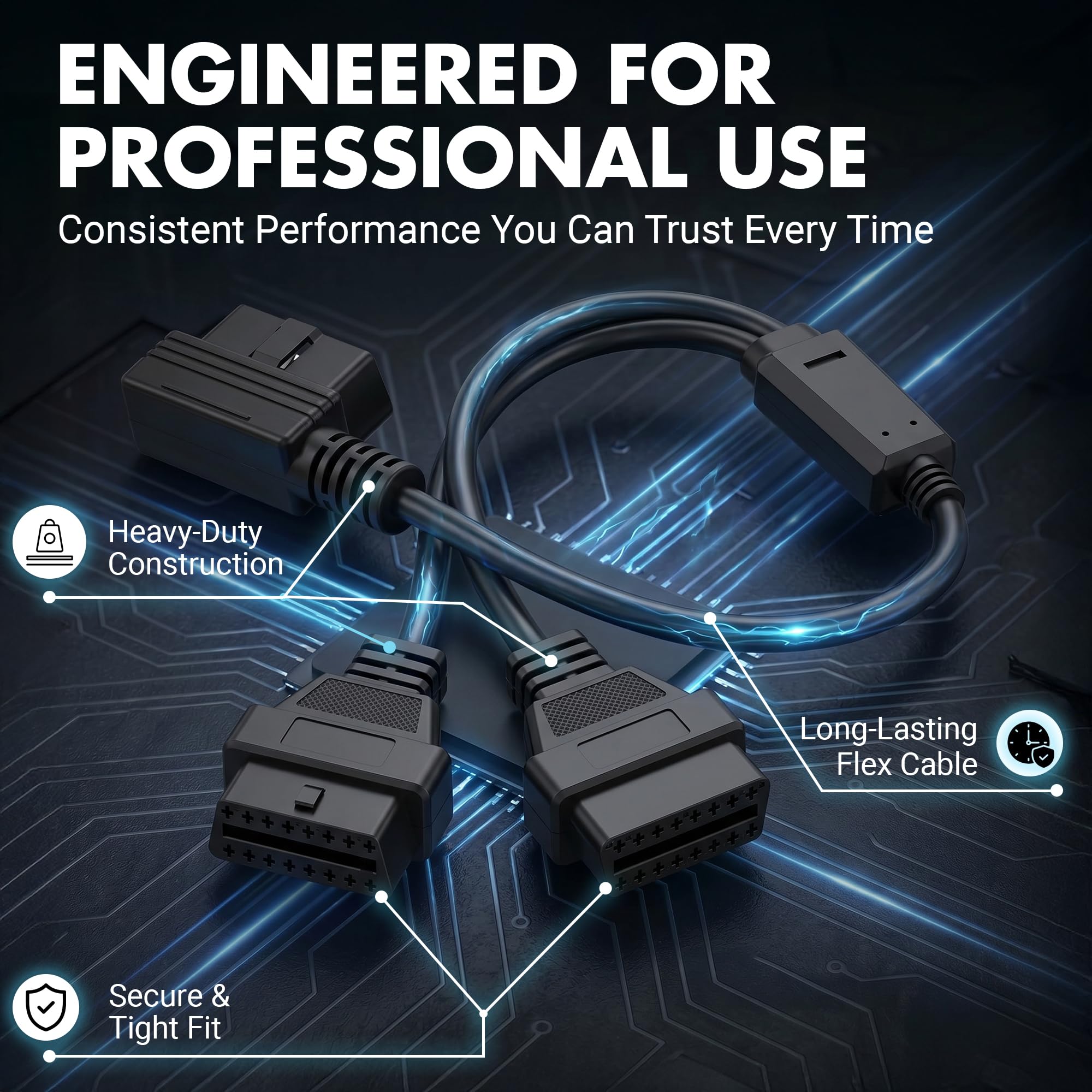 Amazon.com: Z-Flash OBD-II Splitter Cable for Z-Flash Modules - 2