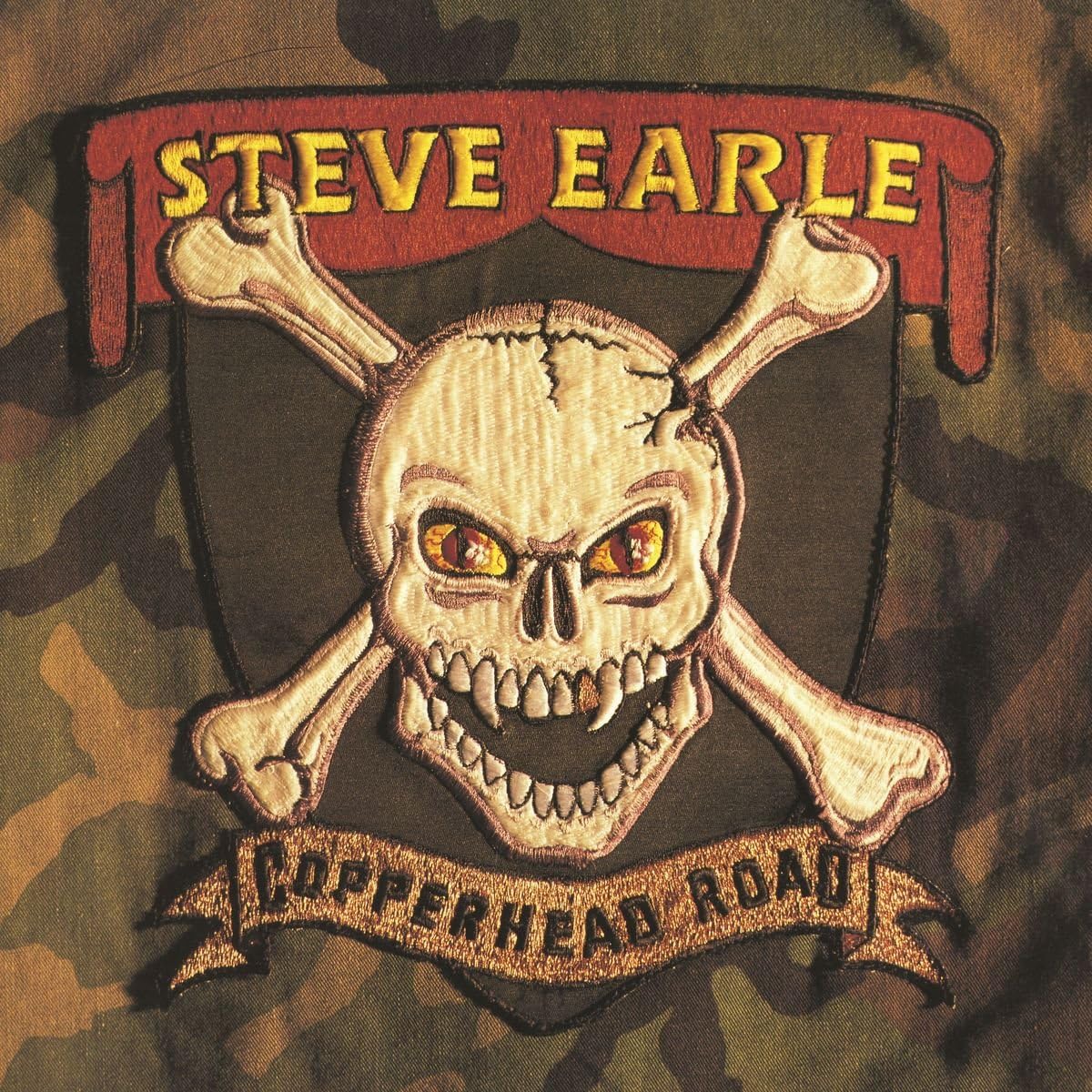 Copperhead Road por Steve Earle — capa do álbum
