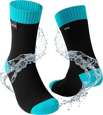 Gash Hao Waterproof Socks Men Women Unisex Ankle Socks Skiing Hiking Wading Fishing