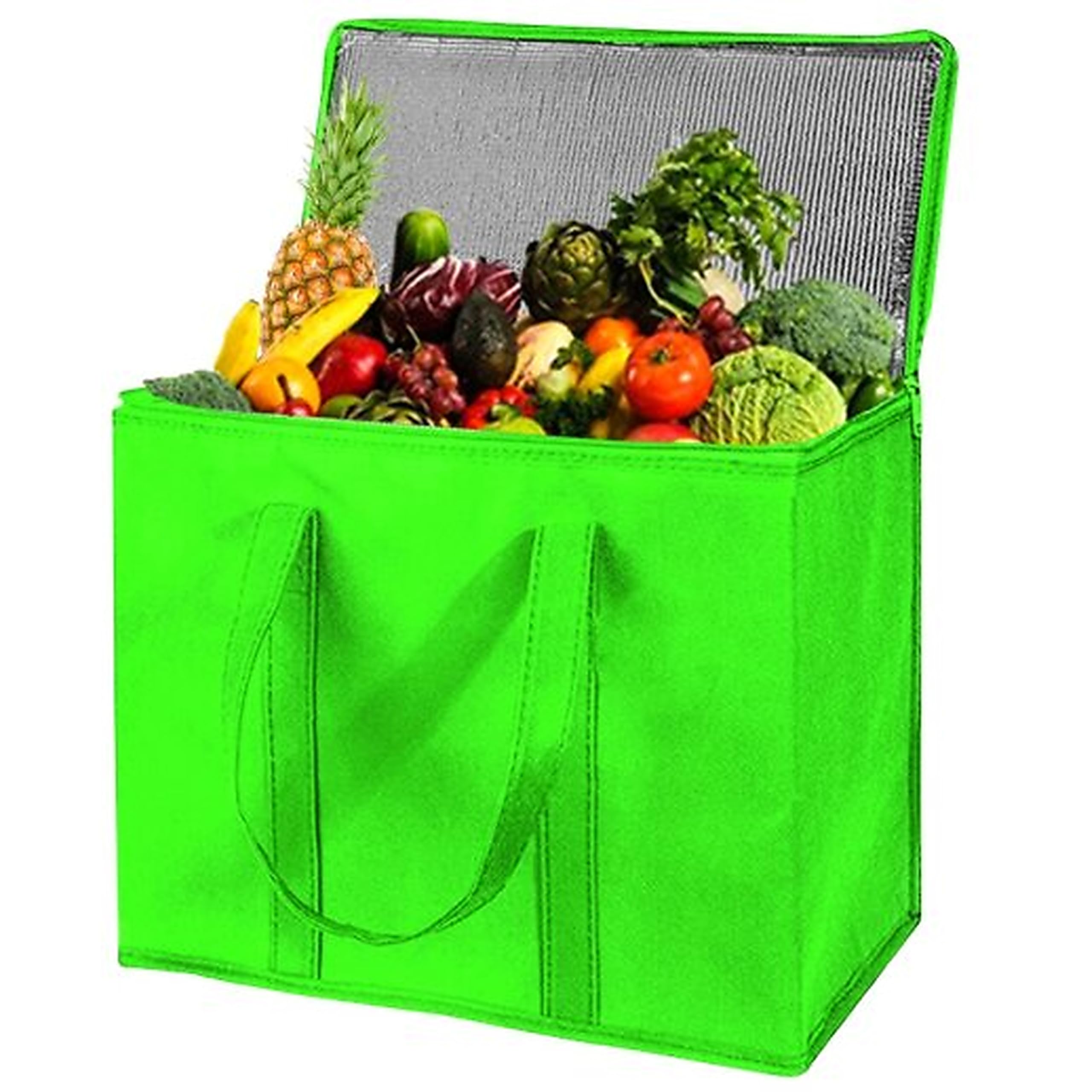 Adalex Global 16L Cool Bag Cooler Bag and Cooler Box, Insulated Food Delivery for Uber Eats, Thermal for Hot and Frozen Food, Picnic and Grocery Delivery, Freezer Shopping (30x18x30cm 16L Green, L) โ image 1