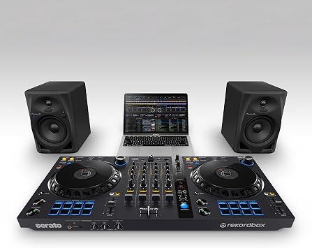 Pioneer DJ DM-50D-BT 5-inch Active Monitor Speakers, Bluetooth, Pair