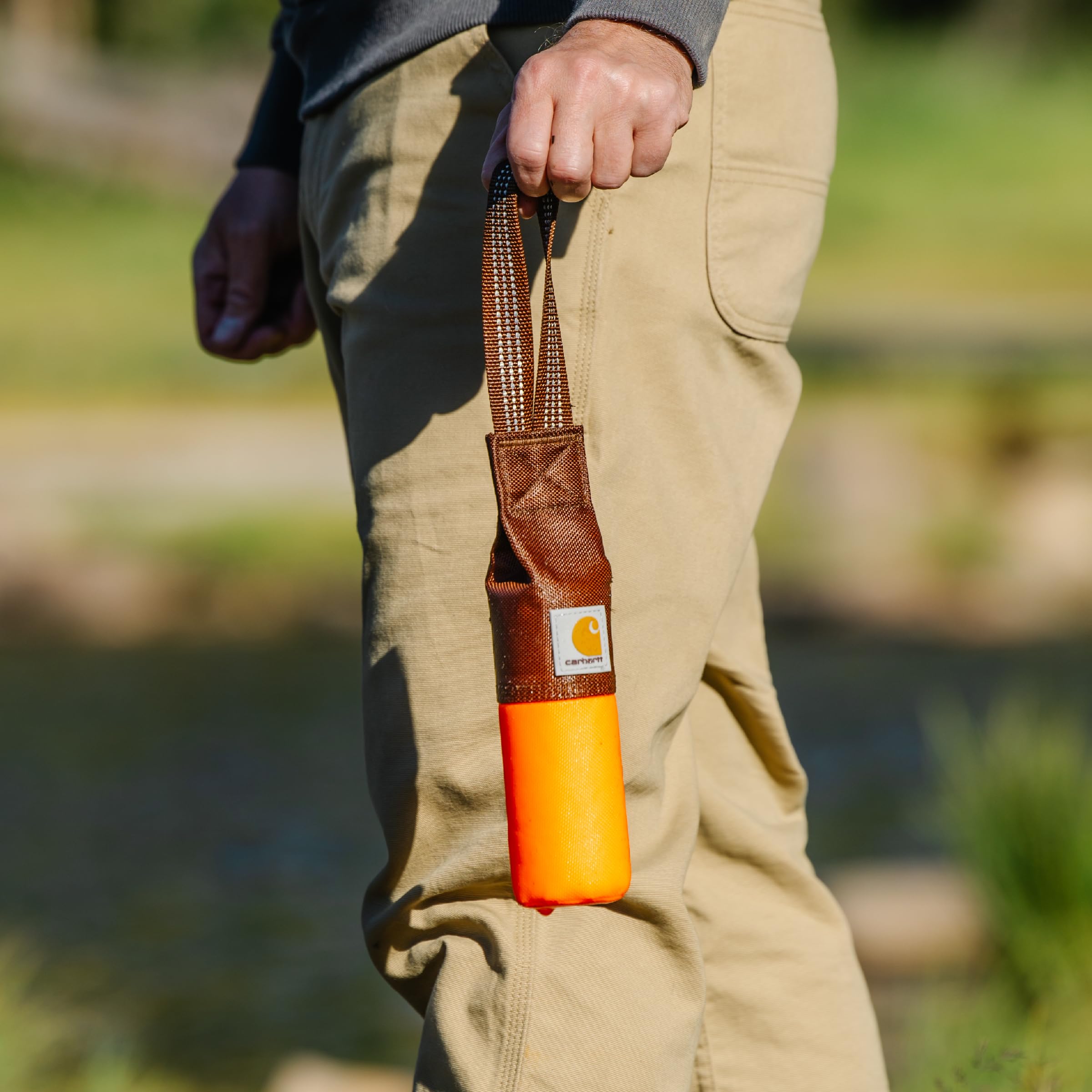 Carhartt Zabawki dla zwierząt domowych, odzyskiwanie zderzaka, mały, OS, pomarańczowy Hunter Orange