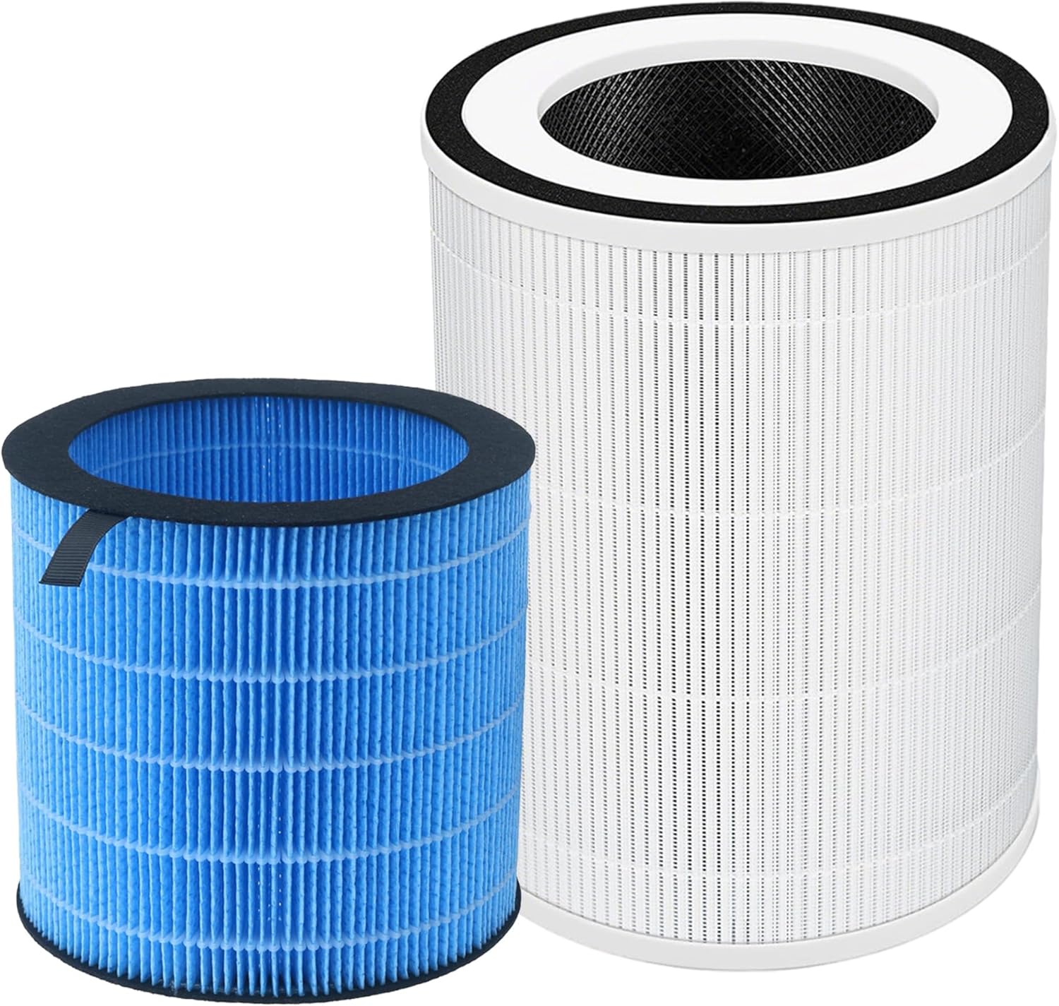 Replacement Filter Kit Compatible with Afloia Kilo Pro & Miro Pro 2-in-1 Air Purifier Humidifiers, Include 1 Pack Composite and 1 Pack Humidifier Wick Filter
