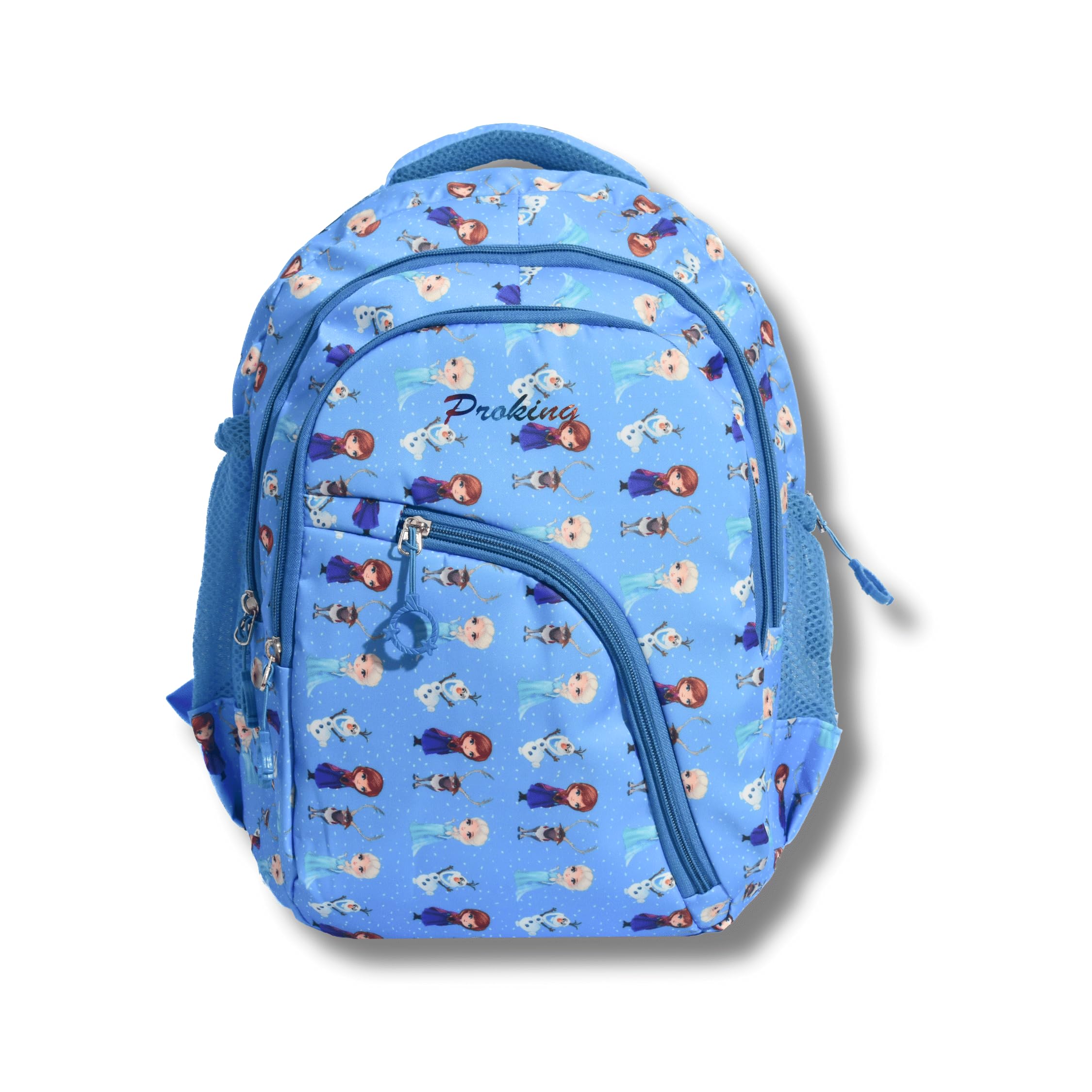 ProkingVibrant Kids Backpack- Water-Resistant Patterned- Ideal for School.