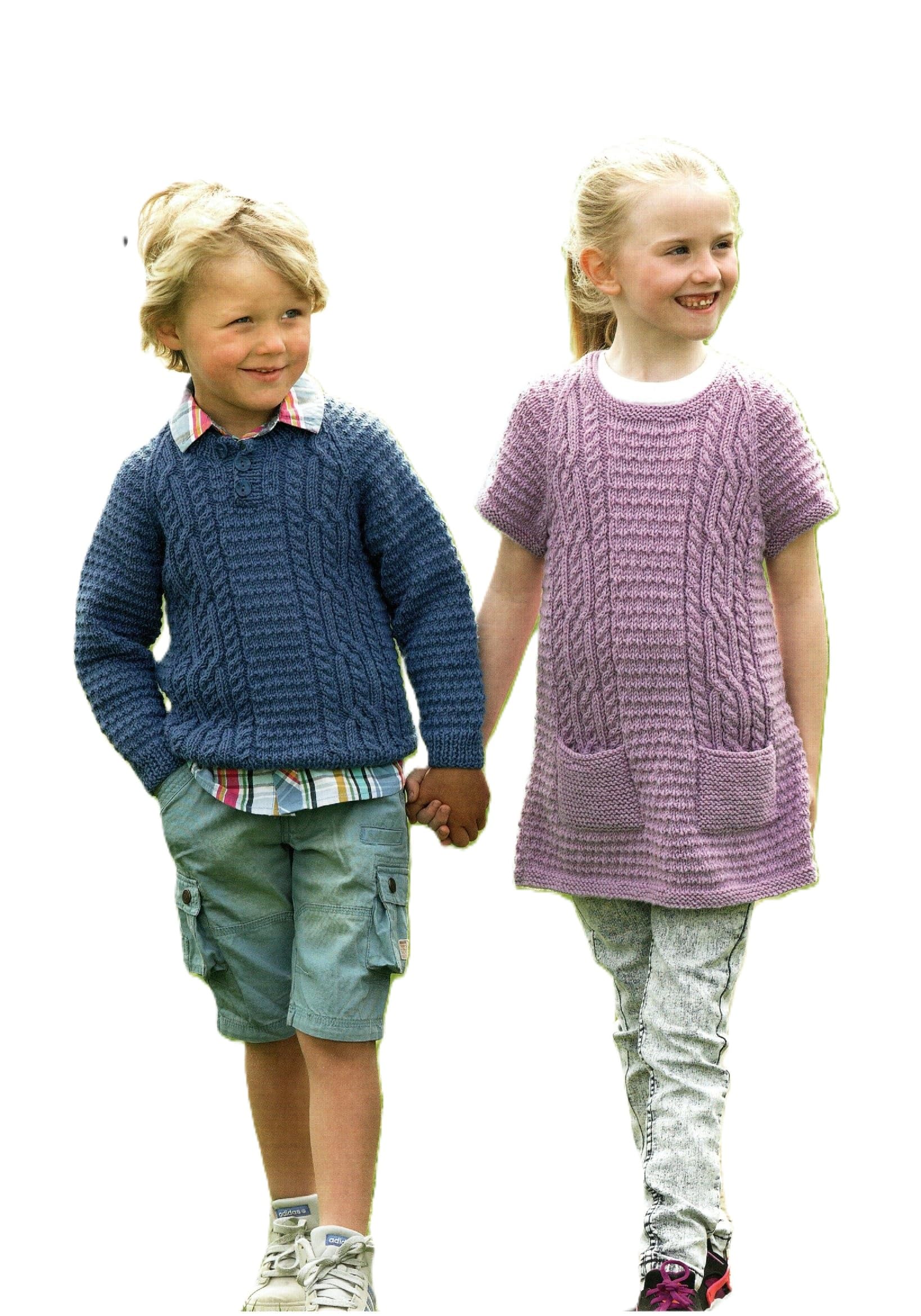 King Cole DK Knitting Pattern - 4374 Tunic & Sweater