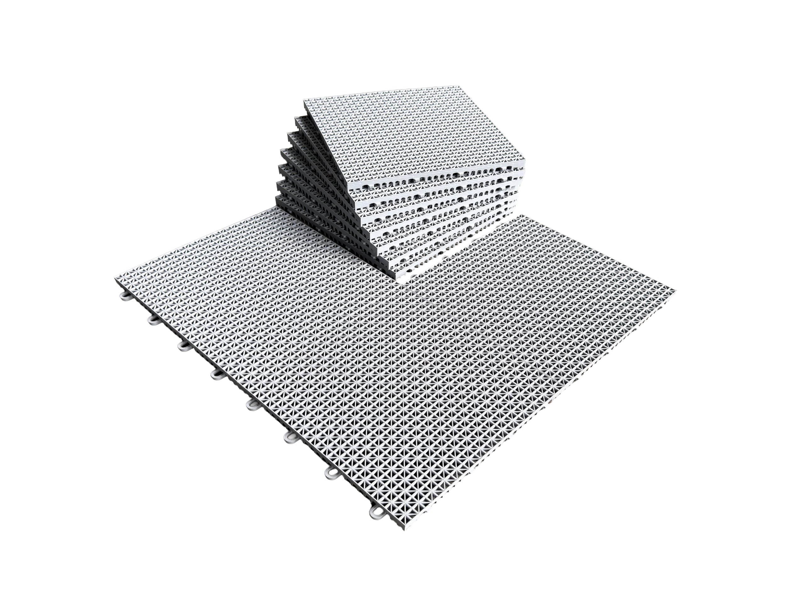 SnapLock DuraGrid - Azulejos entrelazados de 12 x 12 pulgadas, paquete de