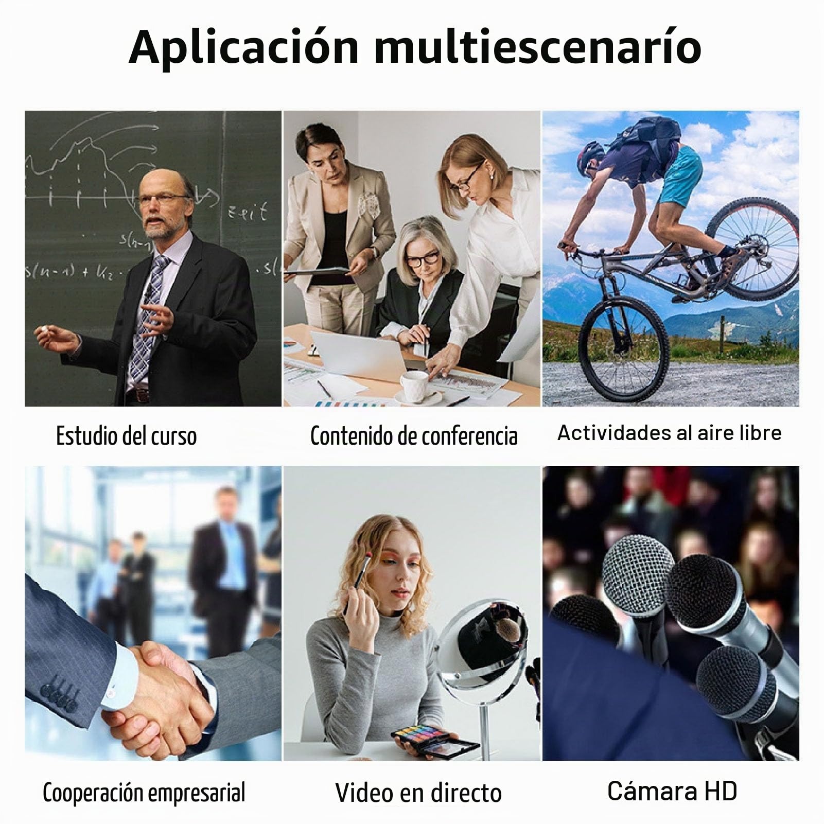 Jectse Cámara de Acción Portátil 4K, Cámara Deportiva WiFi con Giroscopio de 6 Ejes IP65, Lente Gran Angular, Equilibrio de Blancos Ajustable, para Viajes en Bicicleta y Actividades Al