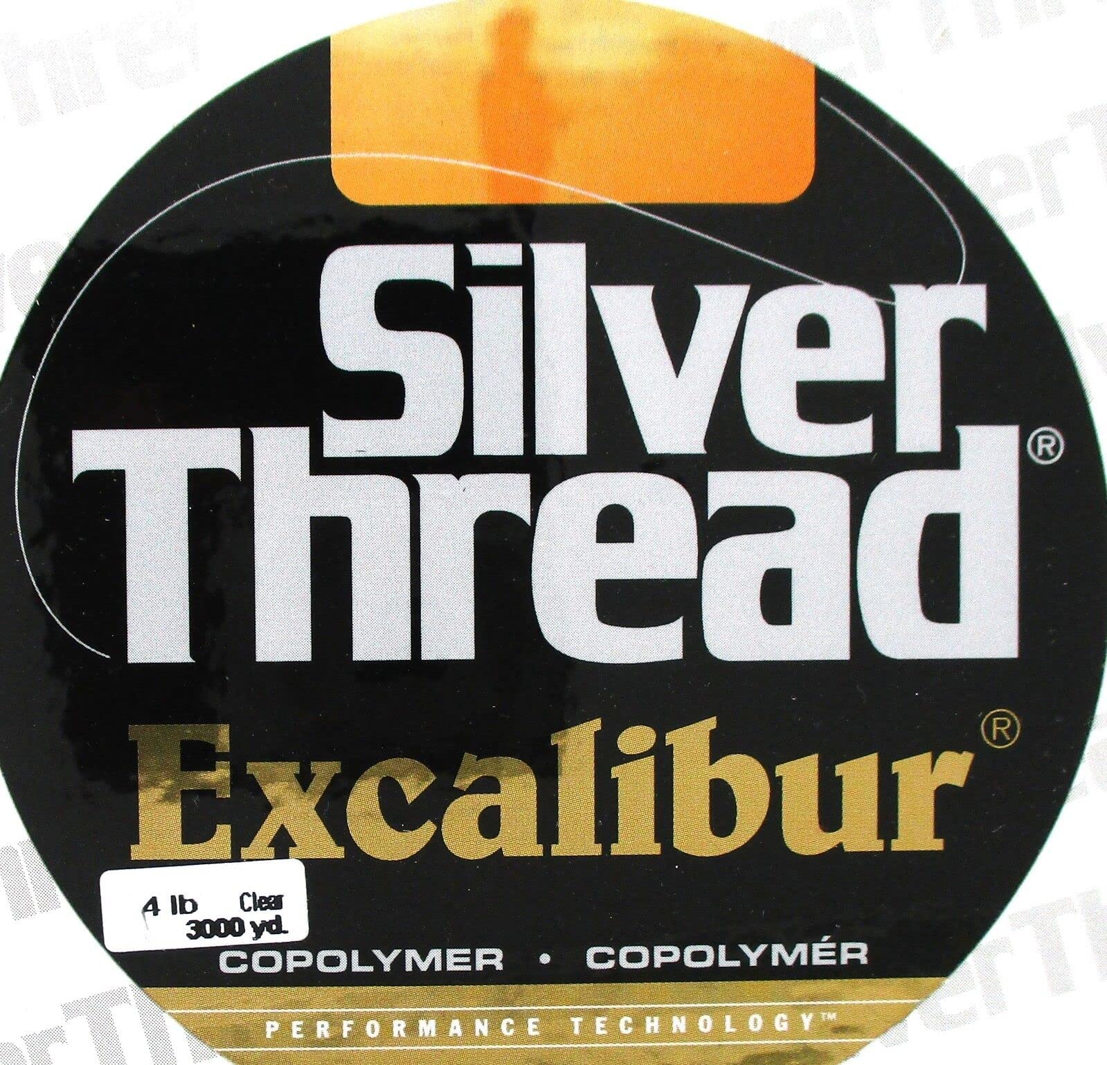 Silver Thread Excalibur Clear Fishing LINE Bulk Spool (3000 YDS)