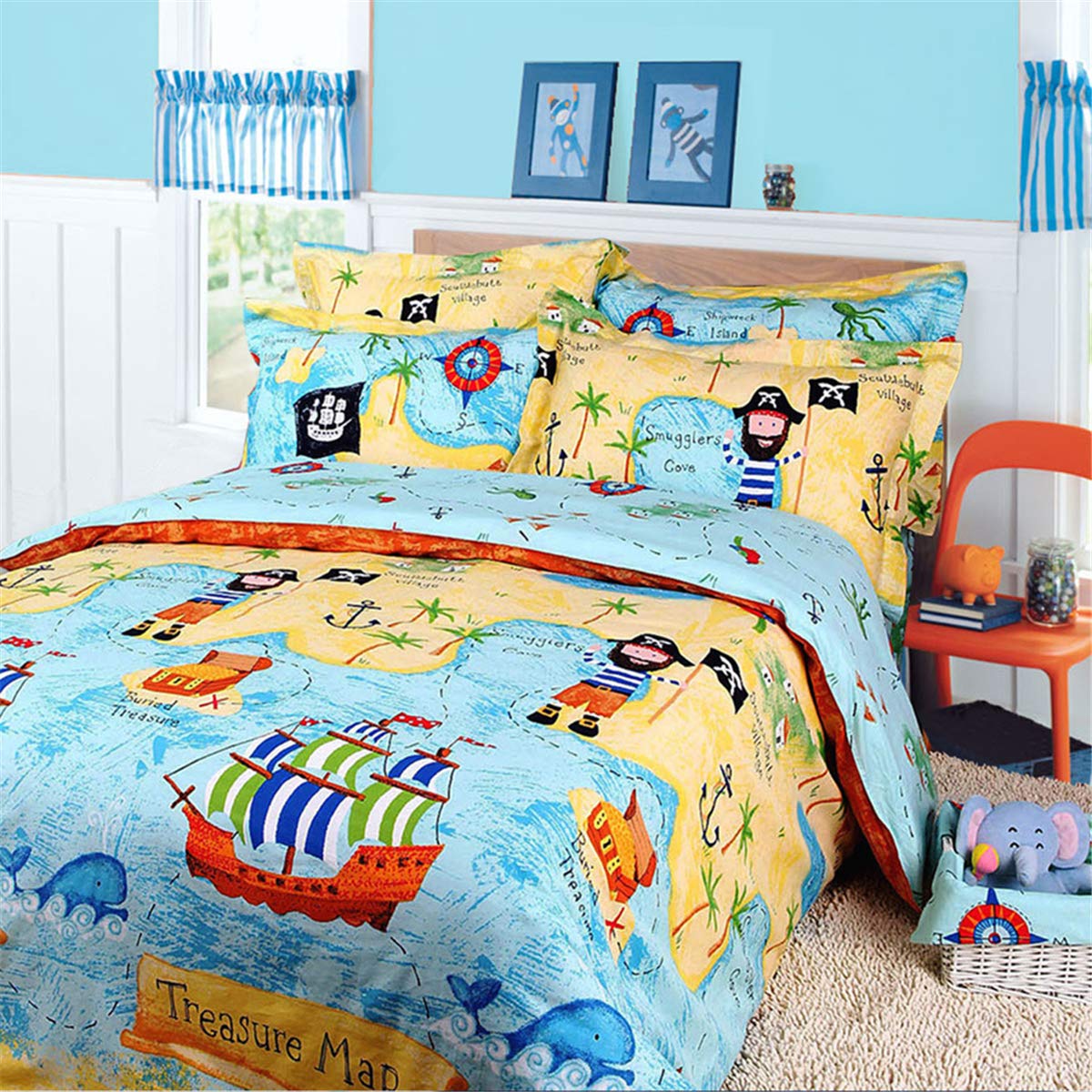 pirate bedding set twin