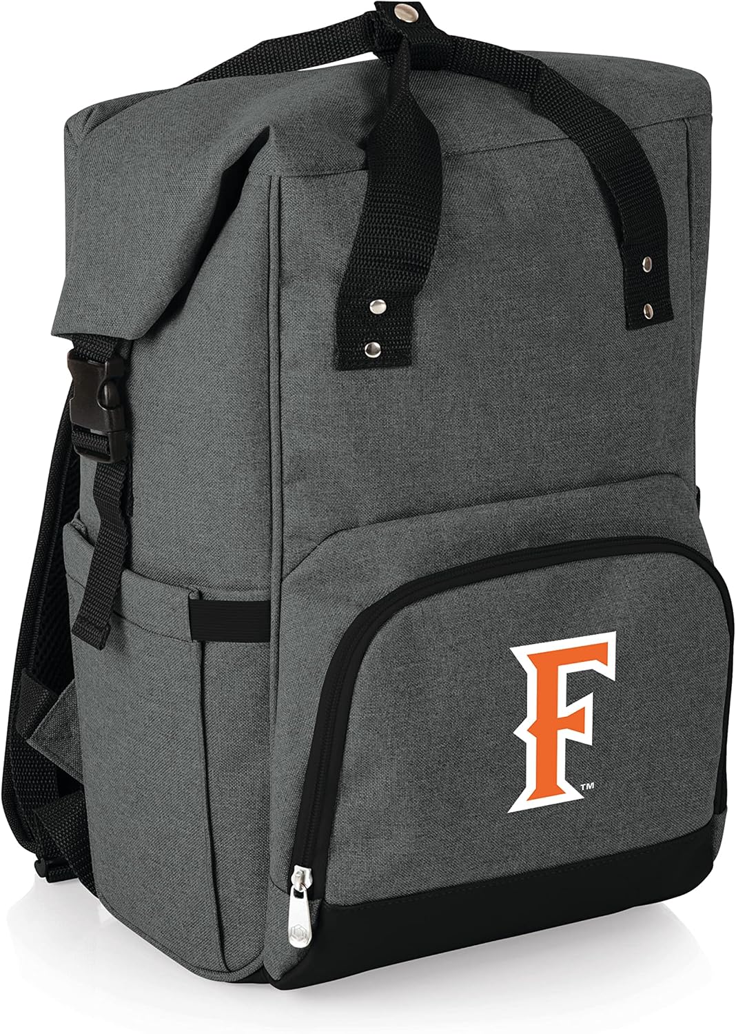 Picnic TIME NCAA Unisex-Adult NCAA OTG Roll-Top Cooler Backpack, Hiking Backpack Cooler, Soft Cooler Bag