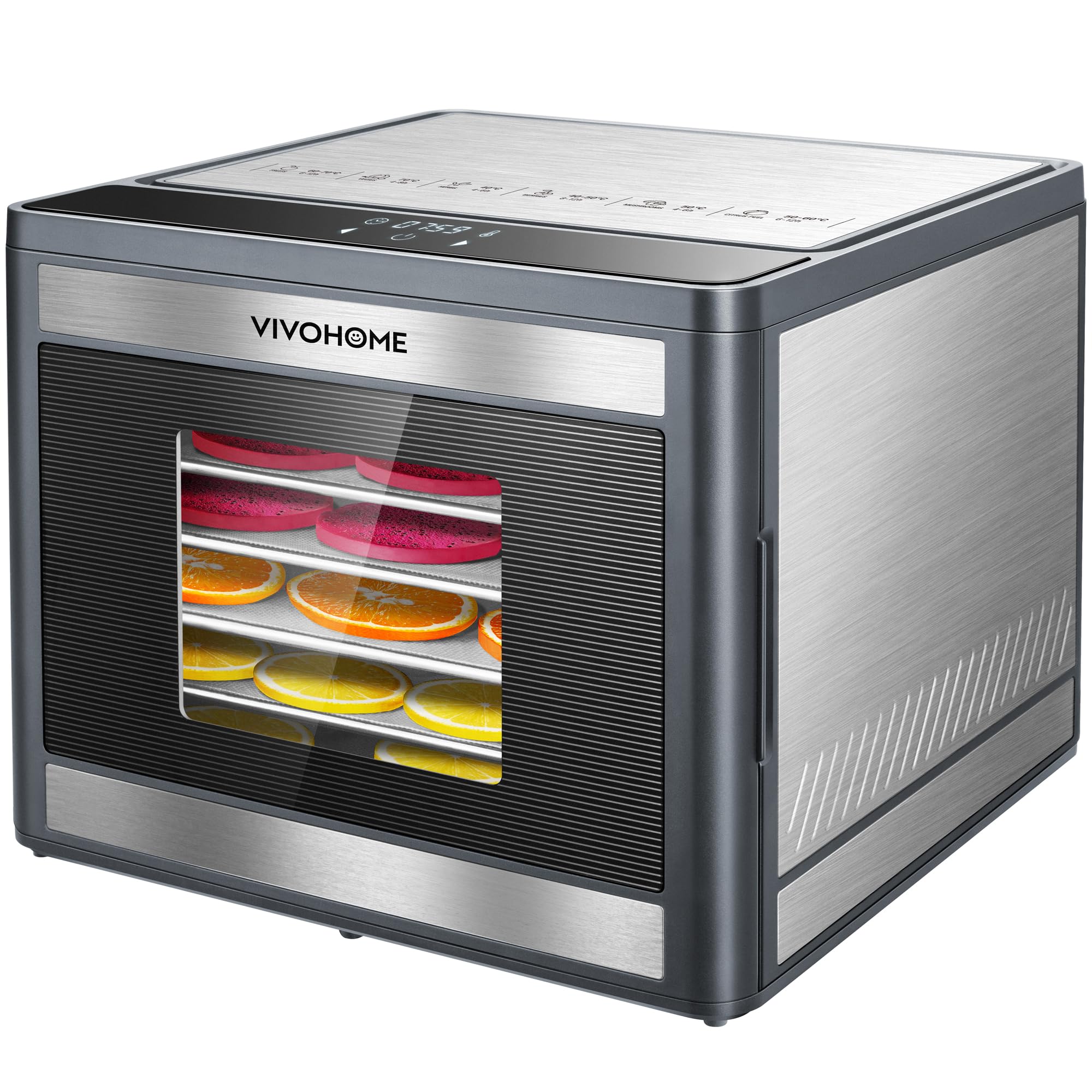 Amazon.com: VIVOHOME Food Dehydrator Machine, 6 Trays Dehydrator