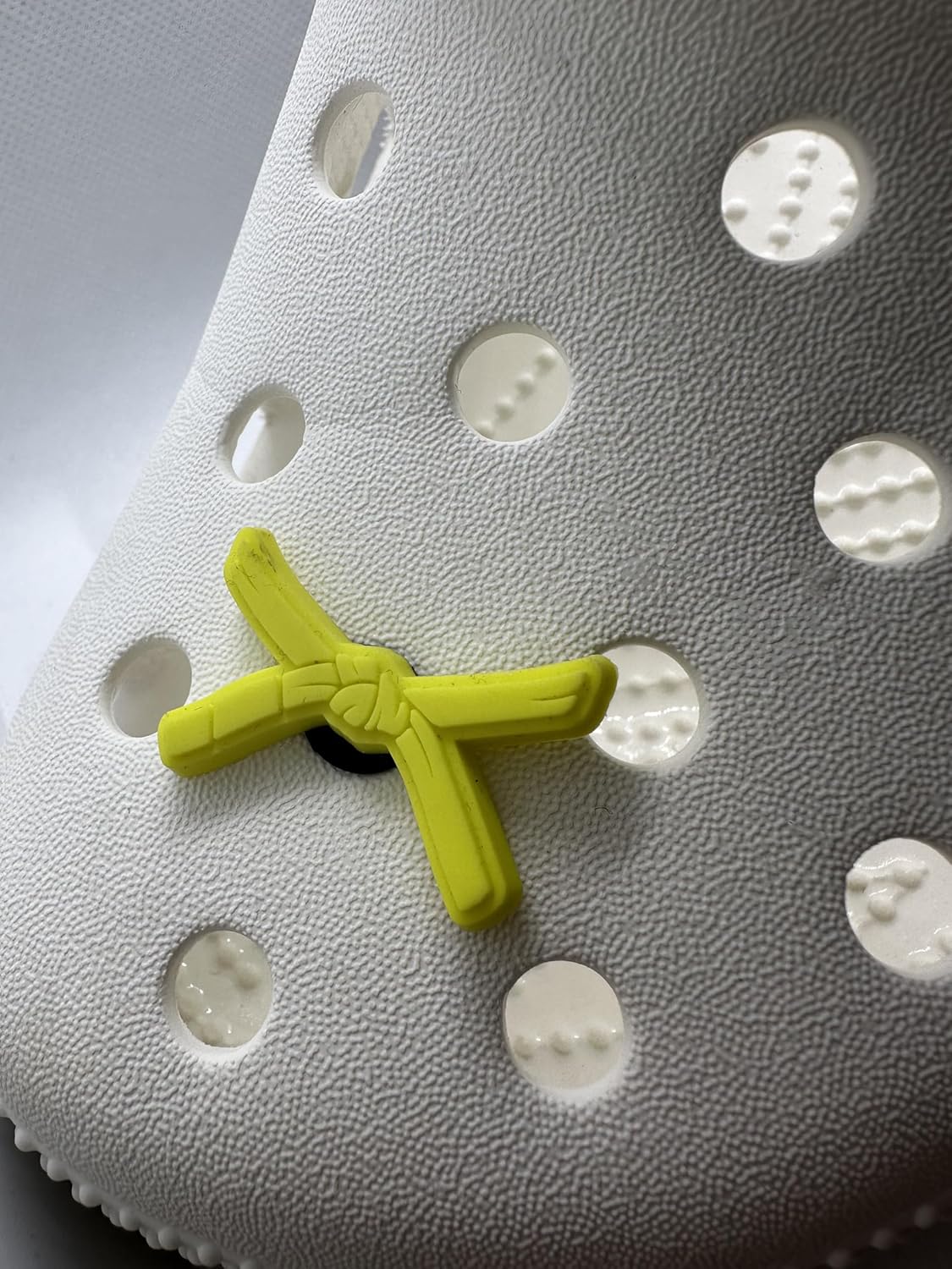 Martial Arts belt color shoe charms - Choose from 9 Belt colors - Karate