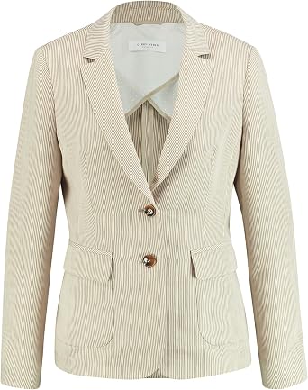 Gerry Weber 330037 Blazer, Rayas Color Arena Crudo, 44 para Mujer:  Amazon.es: Ropa
