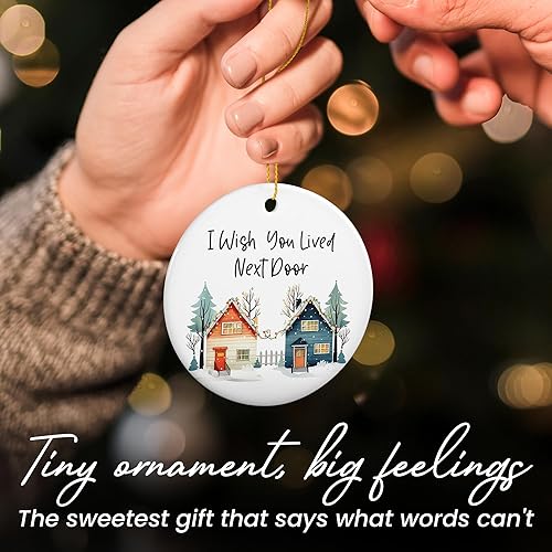 Miniatura 5 de Regalos de amistad para mujeres, adorno de Navidad, regalos de cumpleaños para mujeres, amigos de larga distancia, mejores amigos, ideas de regalo