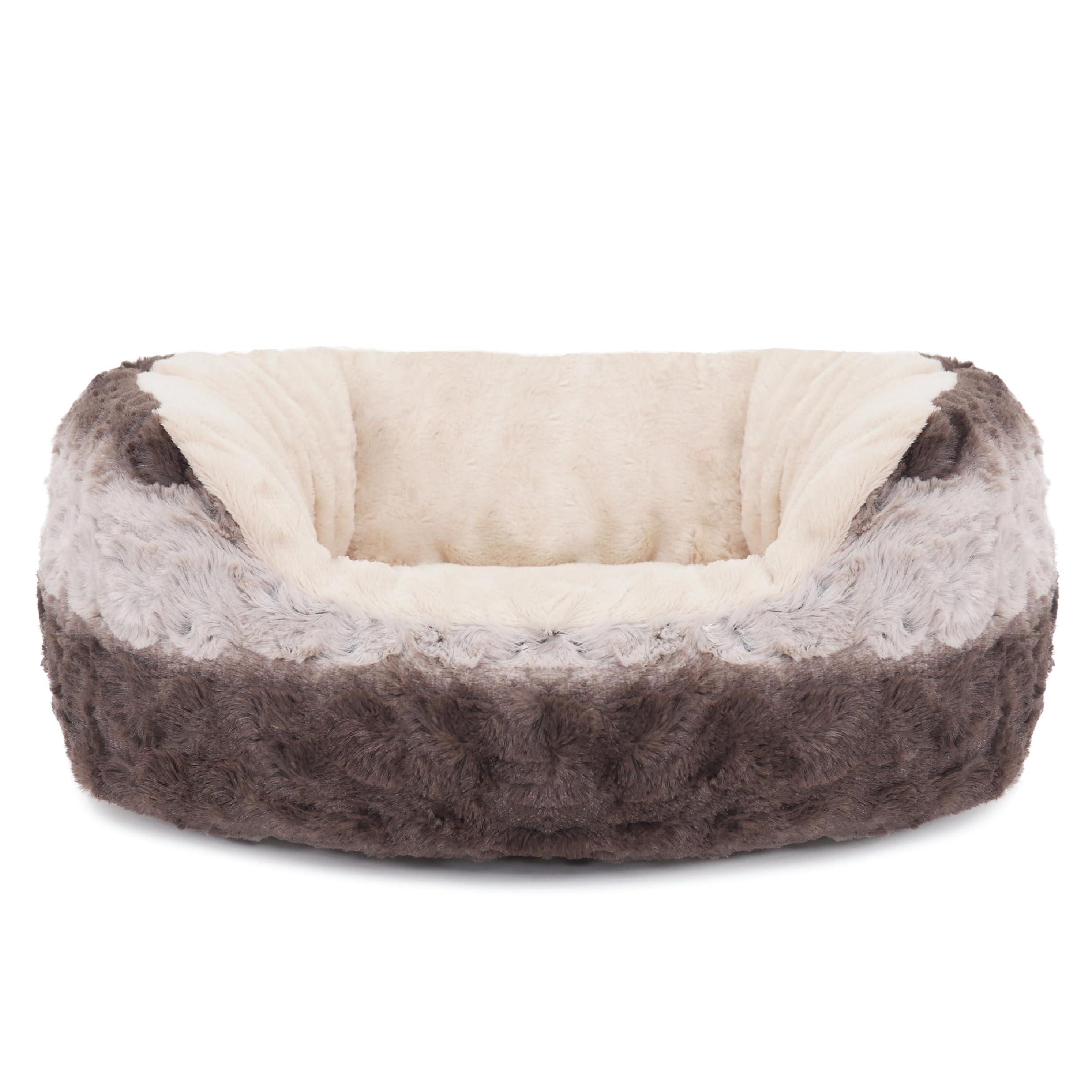 Rosewood Winks Snuggle Bed - 52Cm Cream/Grey Size 40