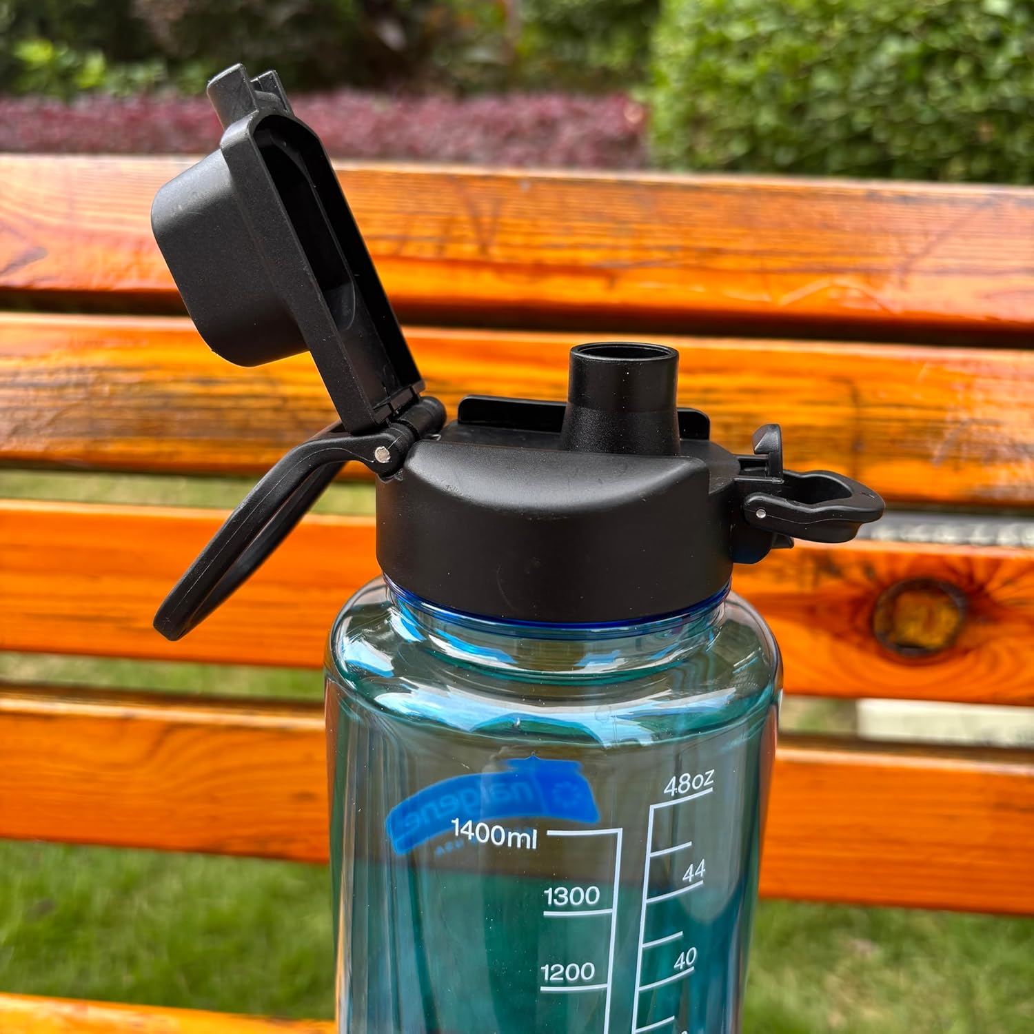 Lid Replacement for Nalgene Tritan Water Bottle 32oz & 48oz 1 Pack, Wide Mouth Lid for Nalgene Water Bottle 32oz & 48oz, BPA-Free（2Pack）