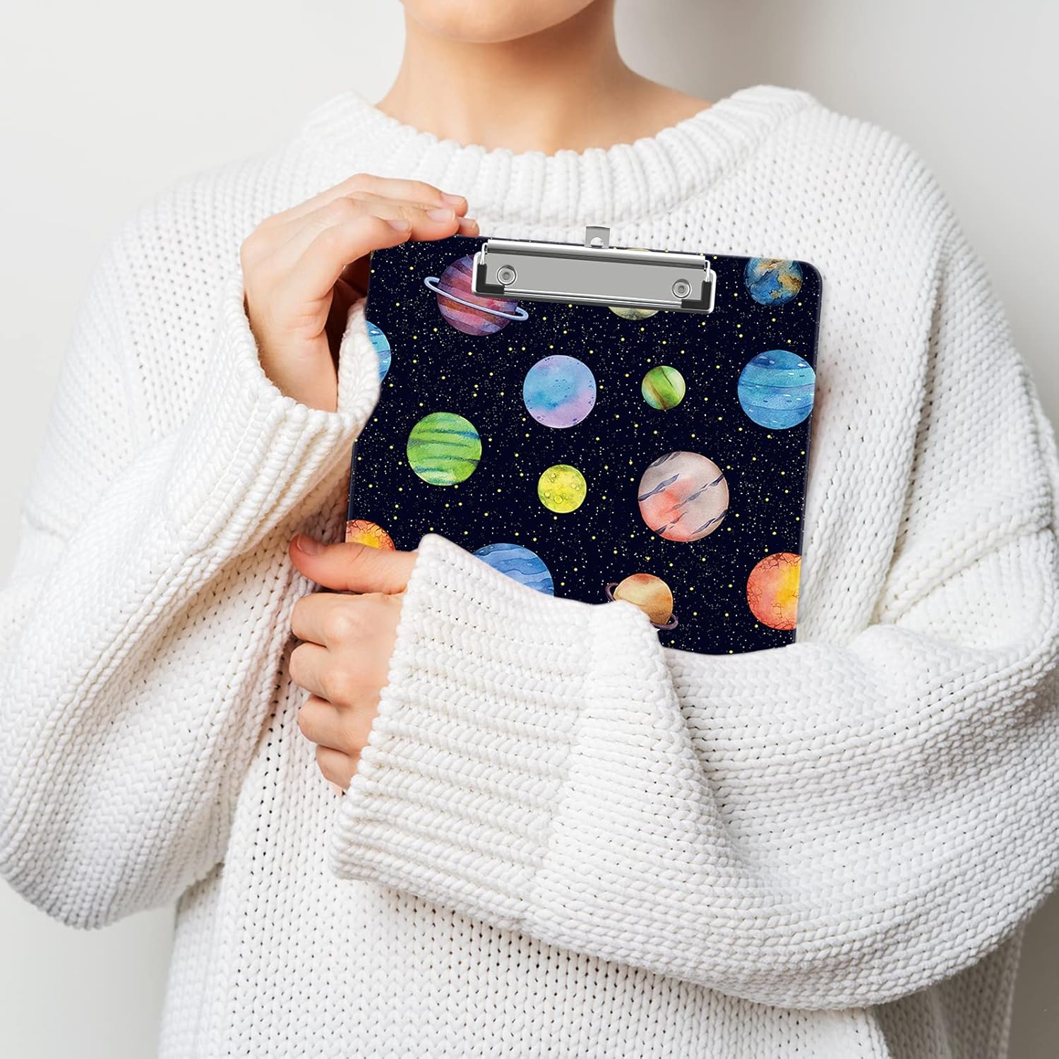 ZAXMEY Plastic A4 Clipboards, Cute Clipboard Stardard Letter Size for Teacher, Kids, Lightweight Clip Board | Decorative Clip Boards | Office Clipboard | School Supplies(Planet). : Office Products