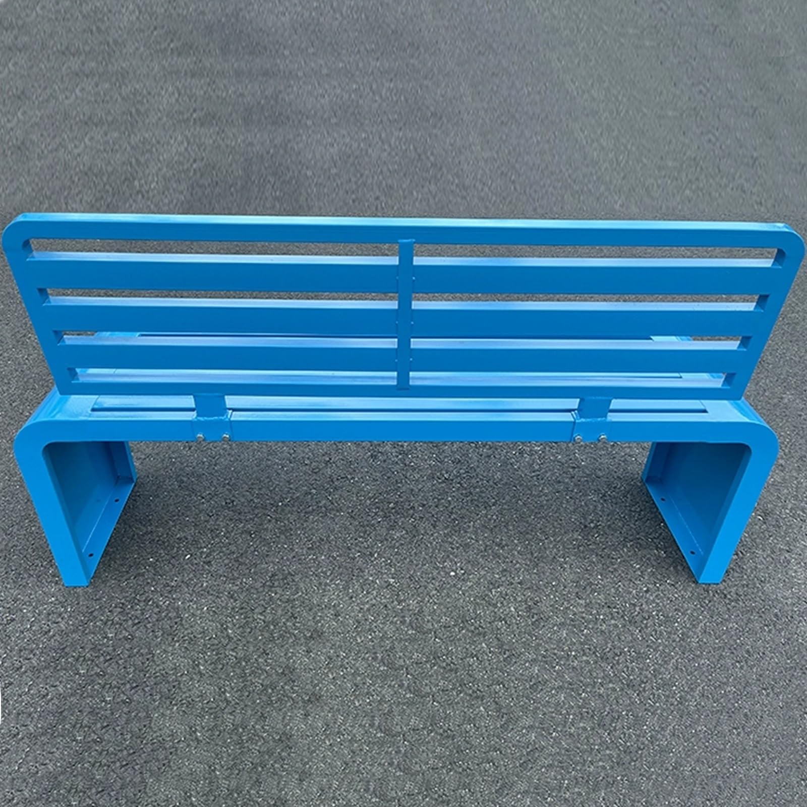 Sitzbank Metall, Terrassenmöbel, Park-Gartenbank, Mehrere Farben, Wetterfeste Terrassenbank mit Rückenlehne, for Draußen, Park, Hof, Terrasse(Red,120cm/47in)