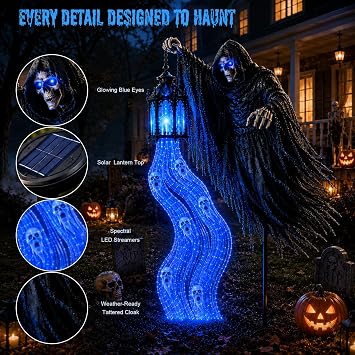 Halloween Soul Harvester Animated Garden Light (1PC)