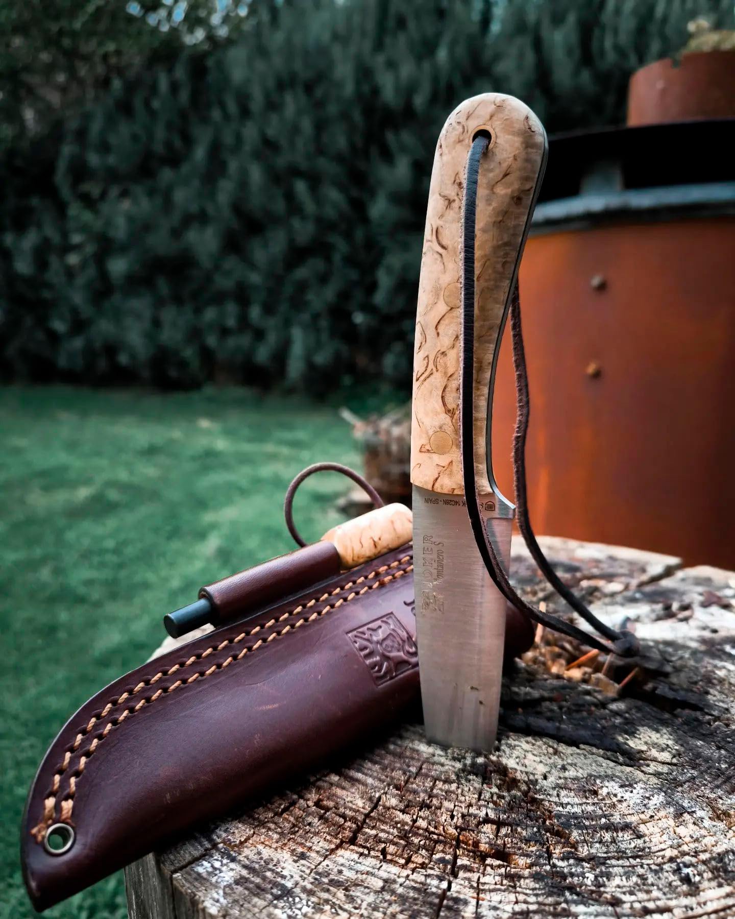 Amazon.com : Joker Montañero CL135-P Survival Knife, 4.33 in