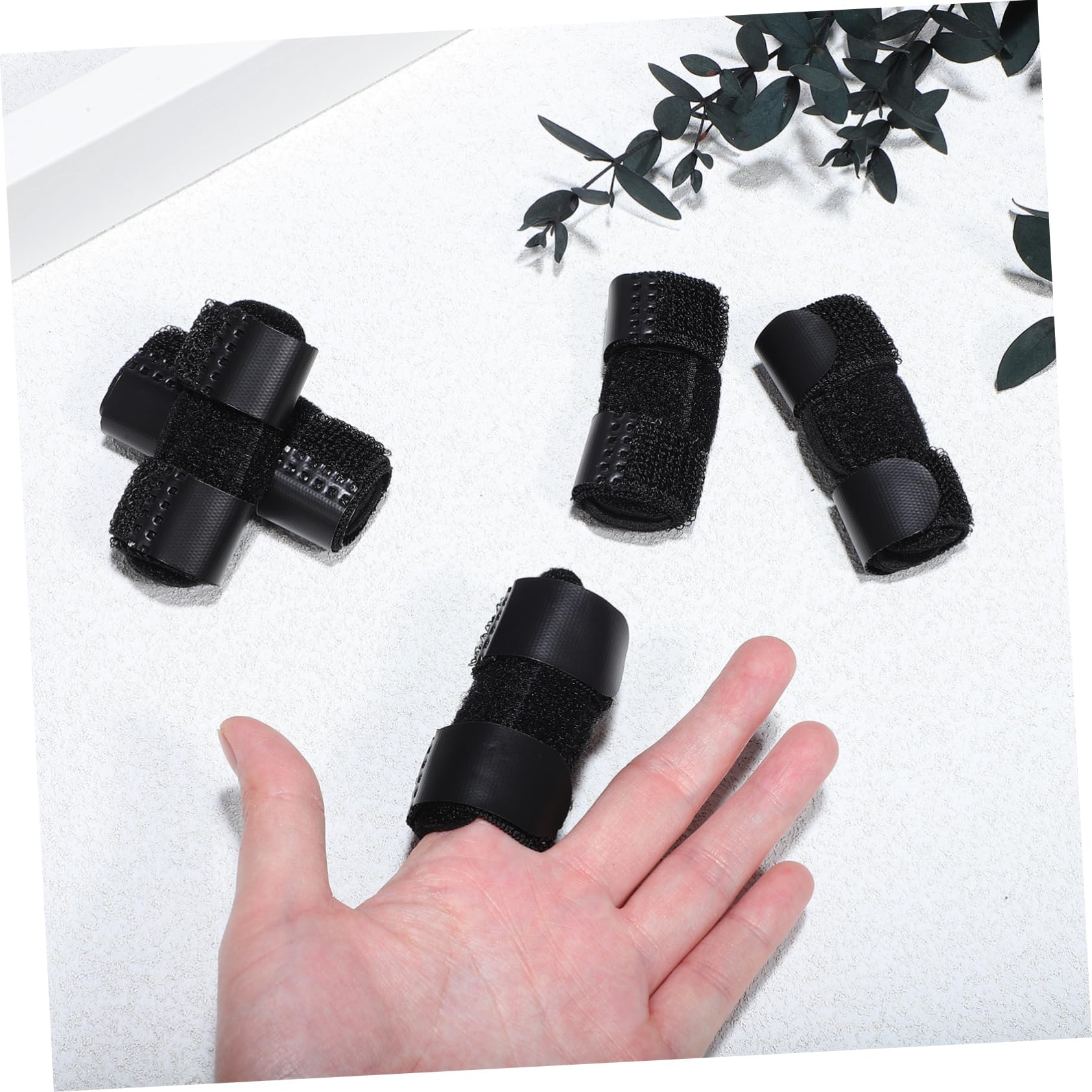 BUTIFULSIC 5 Pack Hand Brace Thumb Support Splint Braces Straps Adjustable for Office and Home