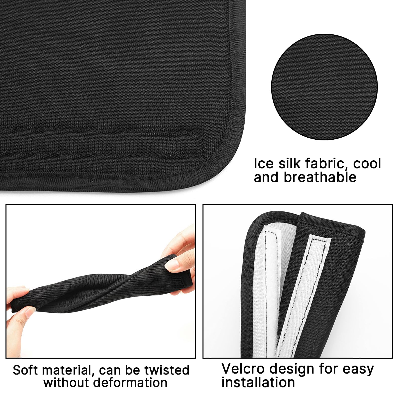 4 Stück Auto Sicherheitsgurt Polster - Schulterpolster Für Erwachsene & Kinder