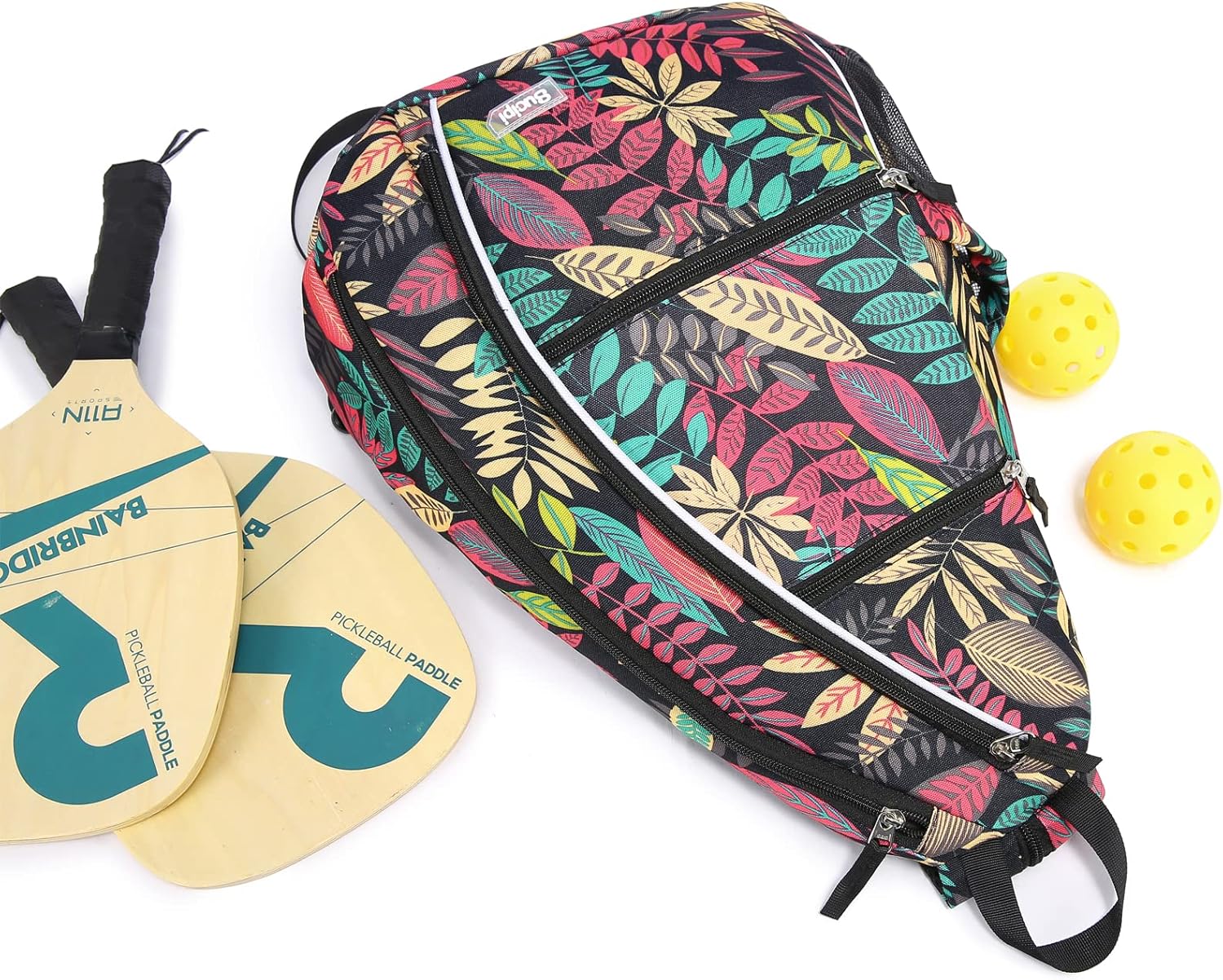 Sucipi Pickleball Bag - Men's & Women's Pickleball Backpack, Adjustable Sling Bag w/Fence Hook/Large Capacity/Safety Pocket - Image 6