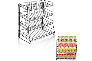 RULA Candy Bar Display: Premium Snack Organizer for Countertop and Stores