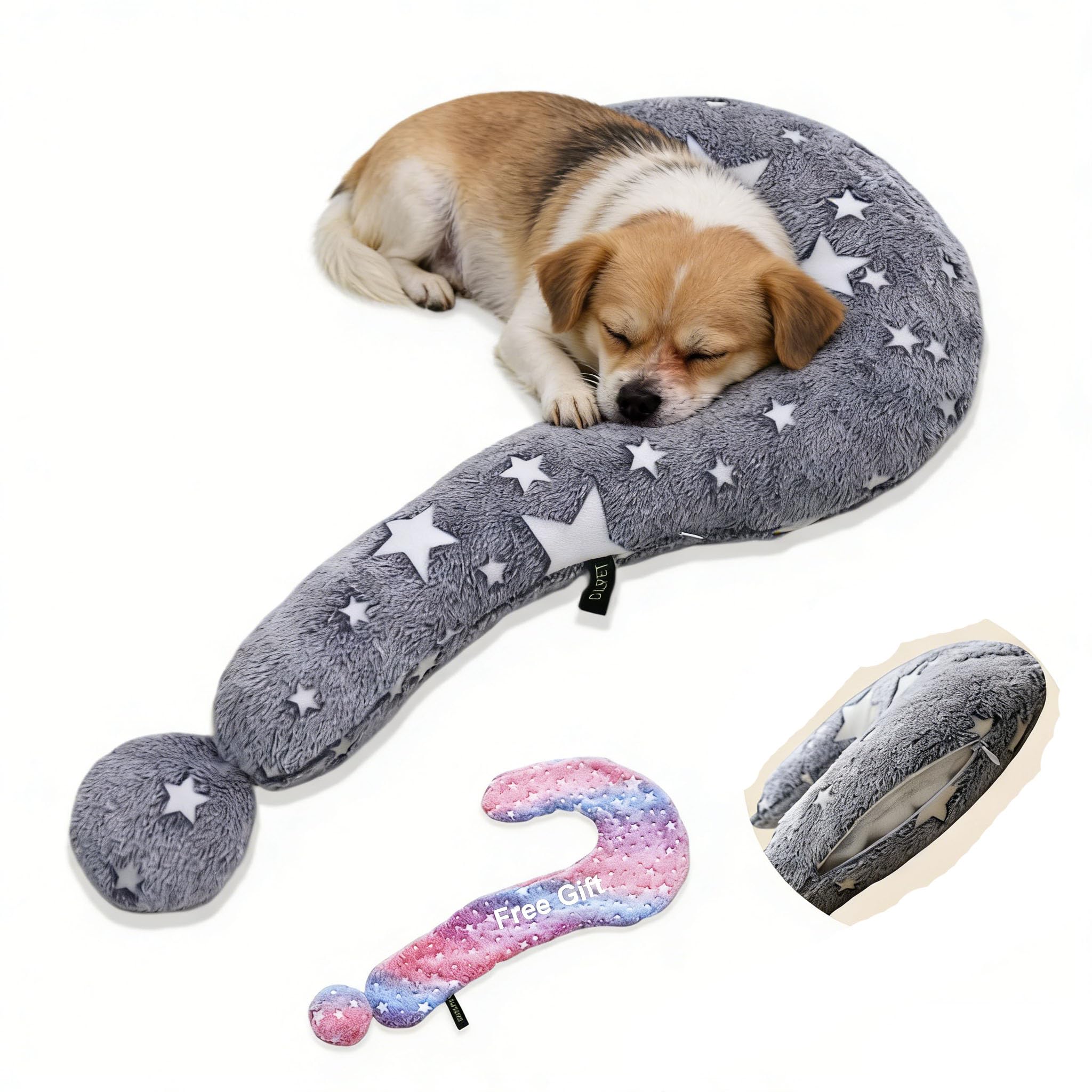 Lichtgrijs Canvas Hondenkussen Medium - Comfort voor middelgrote hond