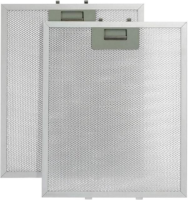 Premium Quality 2 Pack 318 x 258 mm Aluminium Cooker Hood Oven Extractor Fan Filters For Baumatic