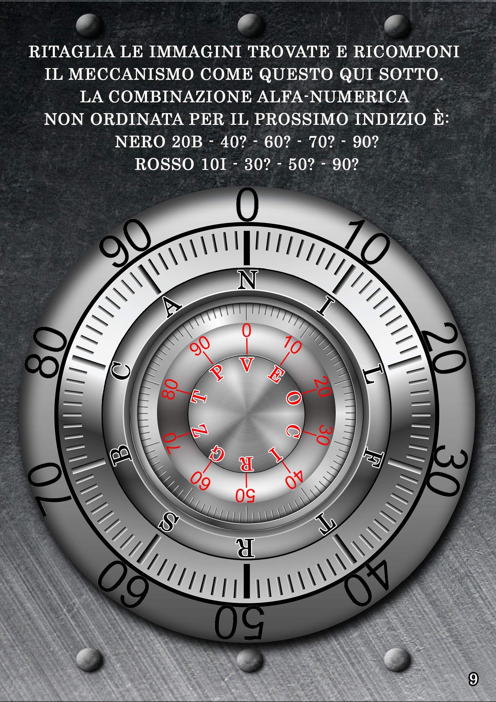 Caccia al tesoro in scatola - il Caveau della banca - 11-13 anni - per feste di compleanno - giochi per bambini