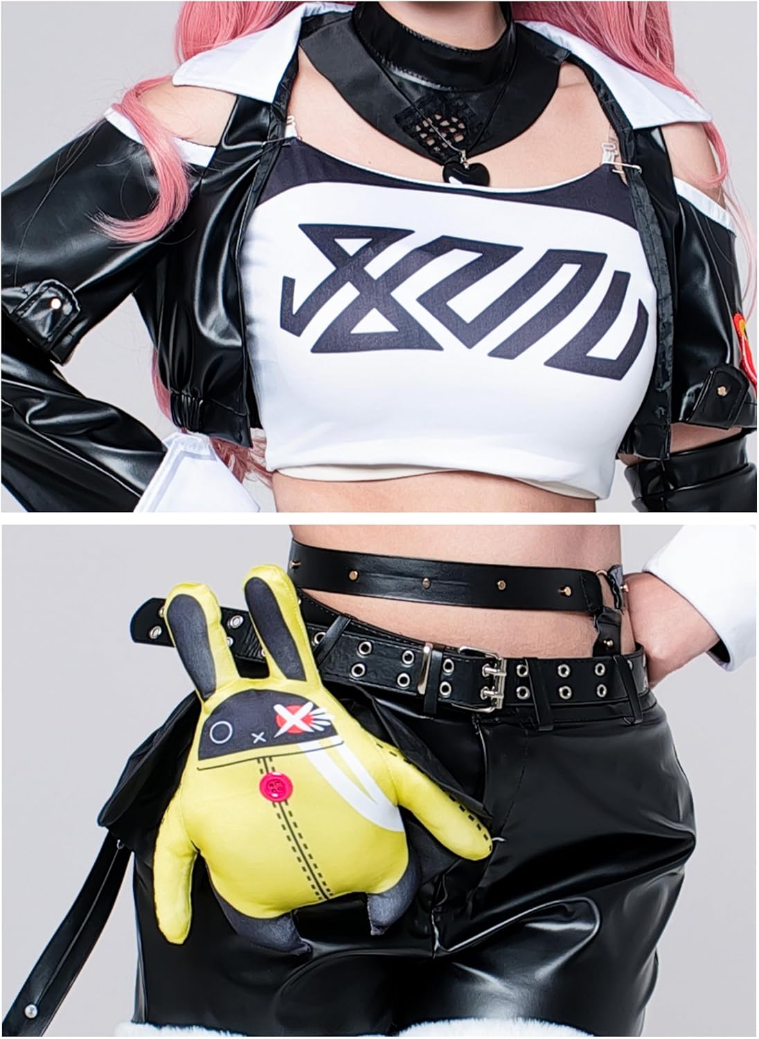 OSIAS Game ZZZ Nicole Demara Coat Top Shorts With Full Accessories Cosplay Costume