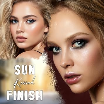 Profusion Cosmetics West Coast Glow Radiant Liquid Bronzer, Highly Pigmented Cream Bronzer Makeup, Long-Lasting, Blendable & Light-Weight Formula, Vegan & Cruelty-free, Newport