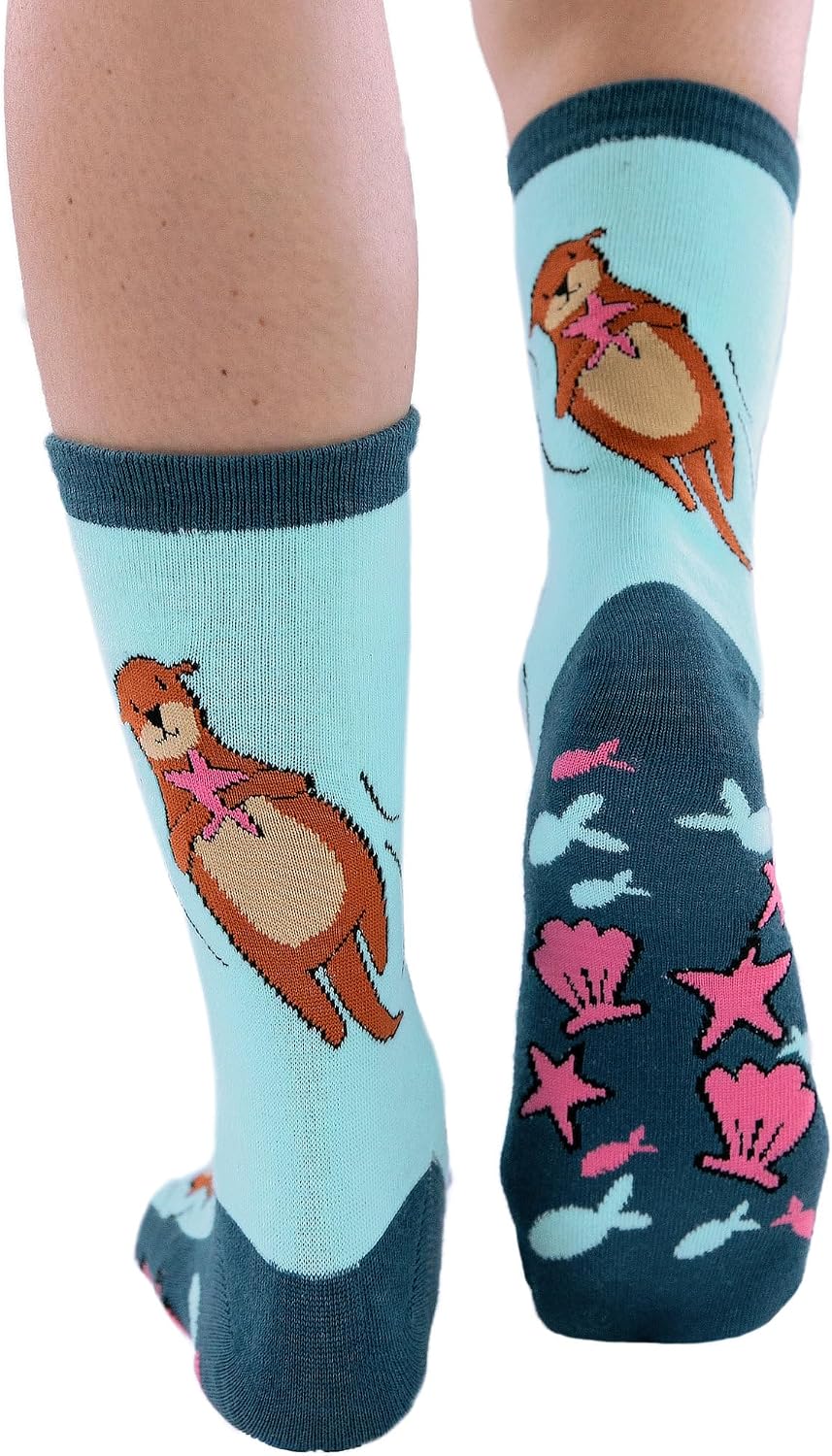 LazyOne's Men and Women's Novelty Crew Socks, Funny Crew Socks For Men and Women