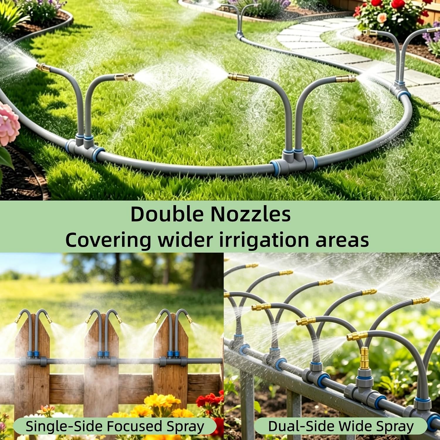360° Adjustable Drip Irrigation System with 24 Nozzles image 3
