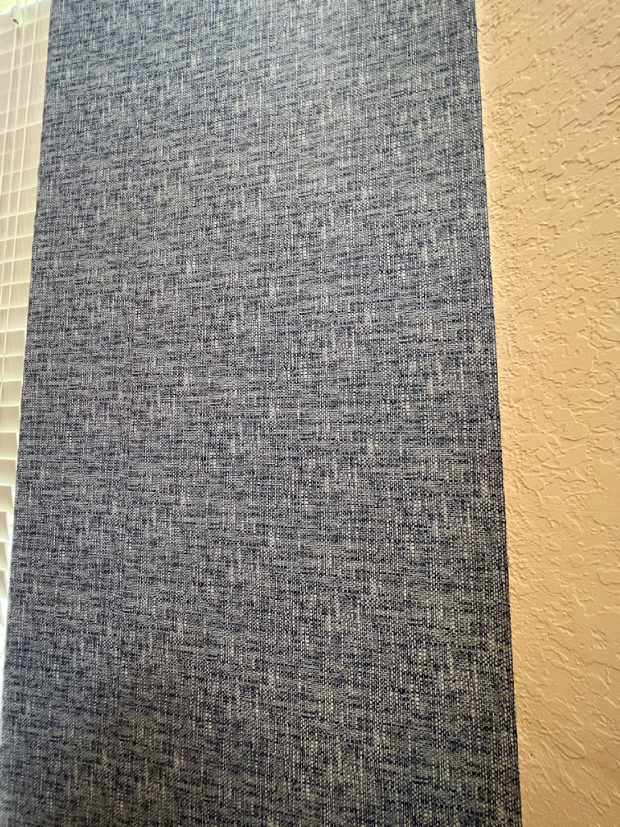 6/mo Finance NuWallpaper NU2919 Aqua Poplin Texture Peel & Stick