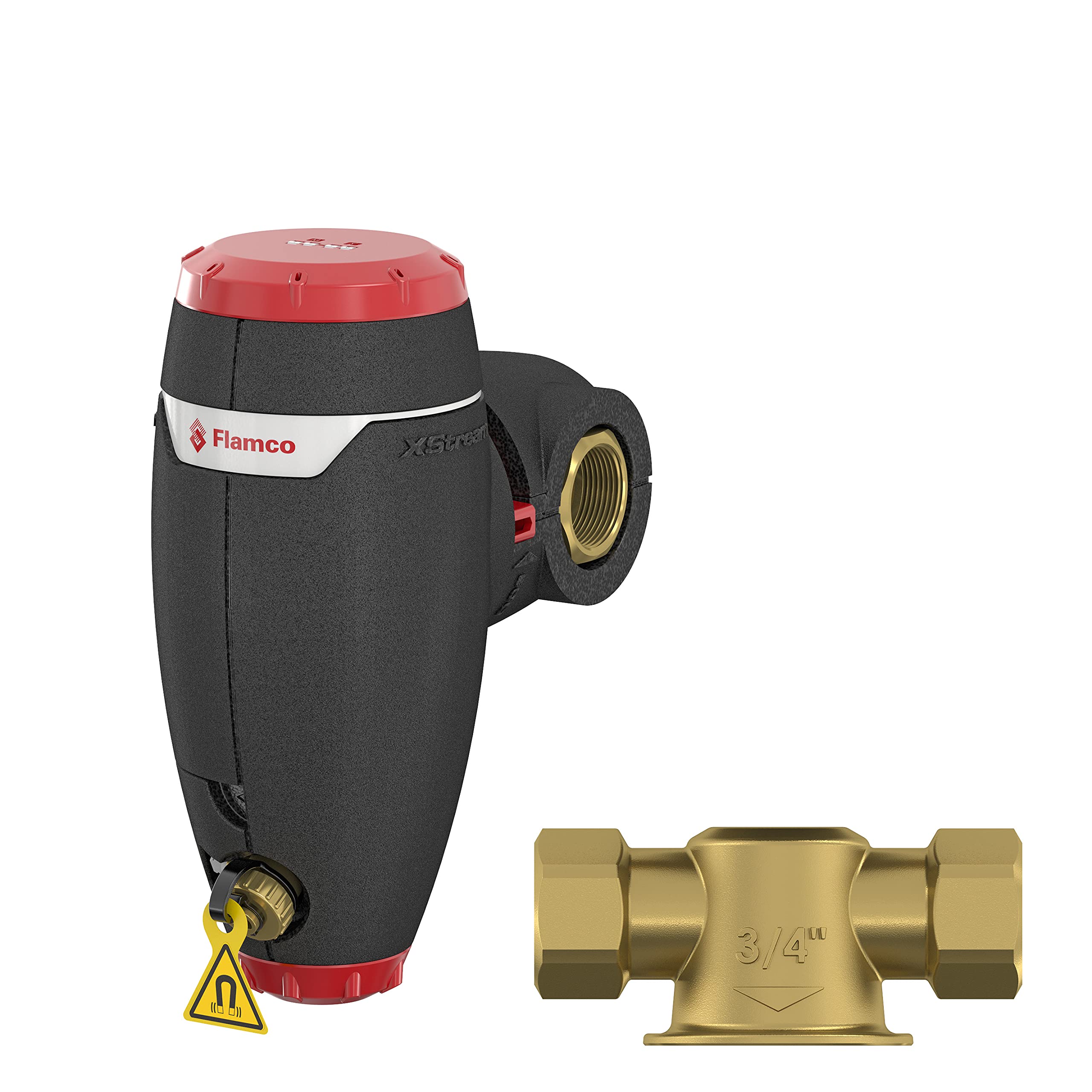 Flamco XStream Clean 3/4''F Schlammabscheider für Heizung-11031