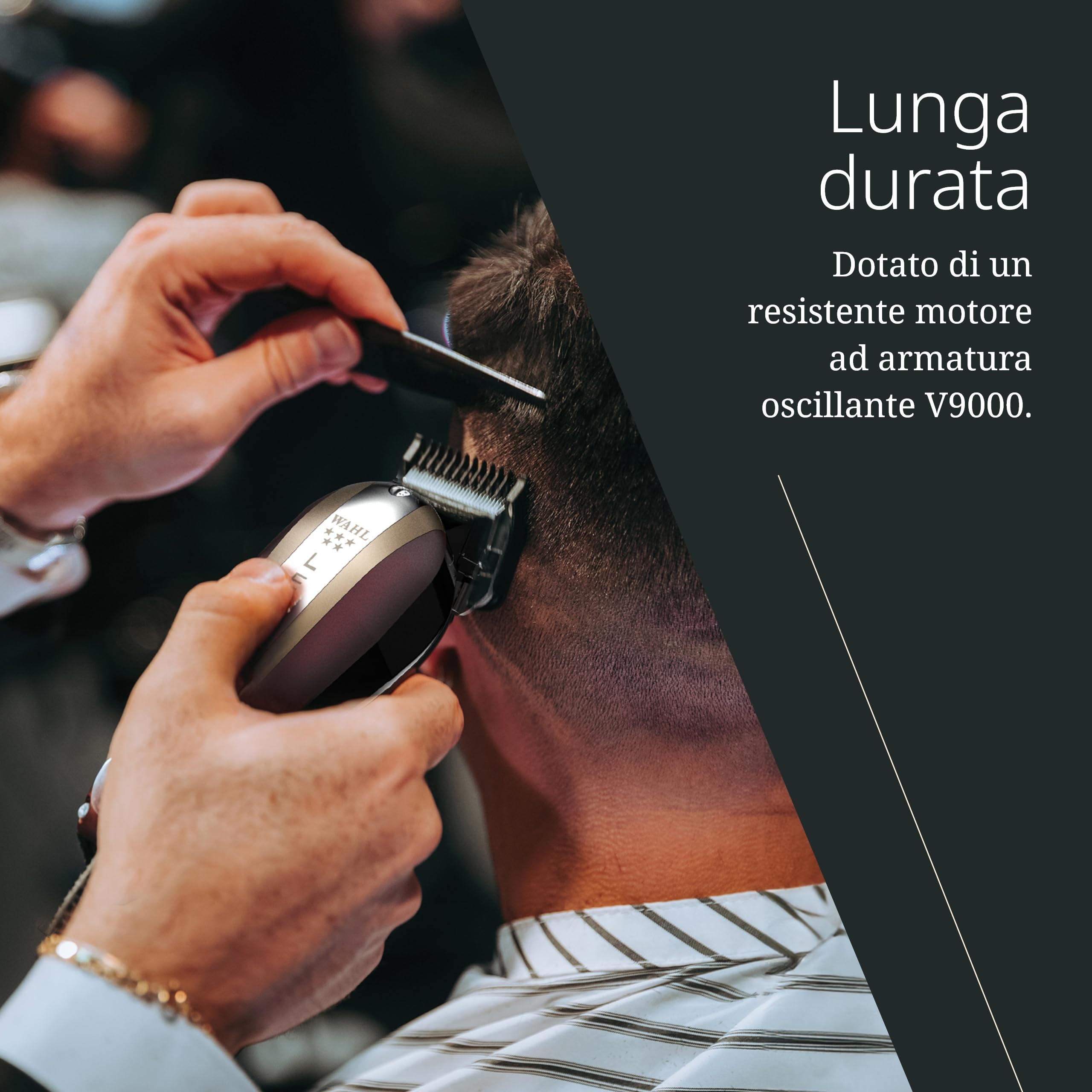 Wahl Legend - tagliacapelli uomo professionale per fading lungo e preciso