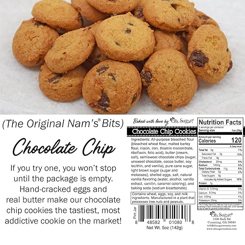 Miniatura 2 de Nam's Bits - Galletas con chispas de chocolate, tarro de pinta de cumpleaños - BDHB