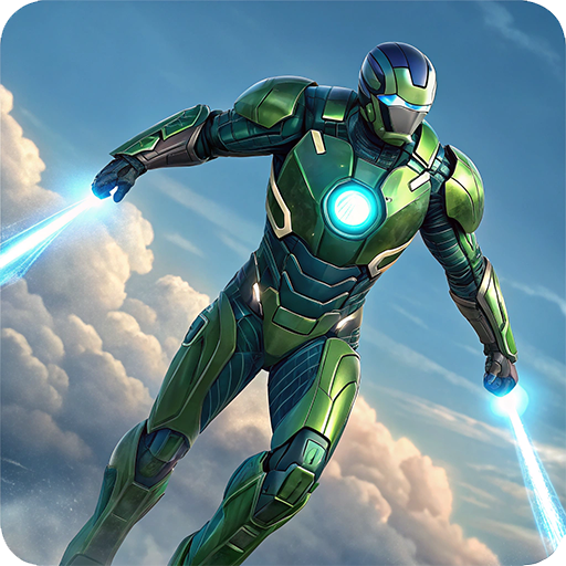 Iron Hero: Superhelden-Kampfspiel