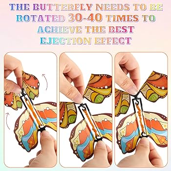 Amazon.com: Dunzoom Flying Birthday Butterfly Surprise Gift