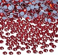 Vista 8 de Bymitel Hotfix - Gemas redondas de diamantes de imitación de cristal para manualidades, mezcla de 6 tamaños con kit de lápiz de cera, negro