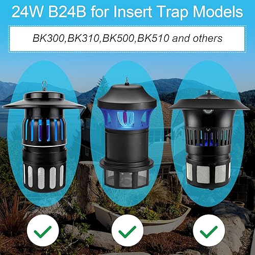 Miniatura 6 de Bombillas UV de repuesto 41050, bombillas de repuesto DT1050 DT1100 DT1100 DT1250, bombilla de repuesto de trampa de 12 acre, 7 W de luz